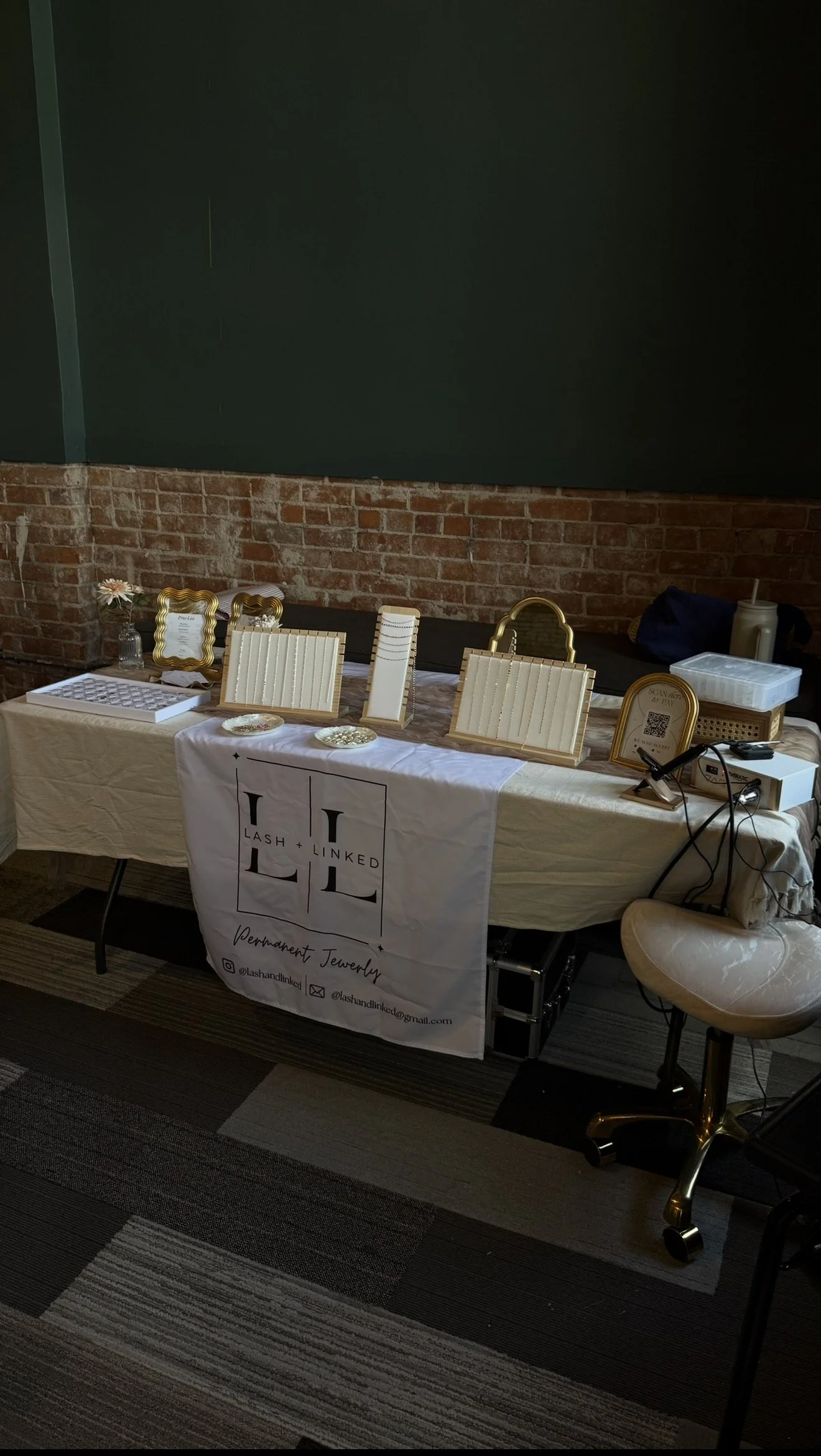 bridal shower pop up