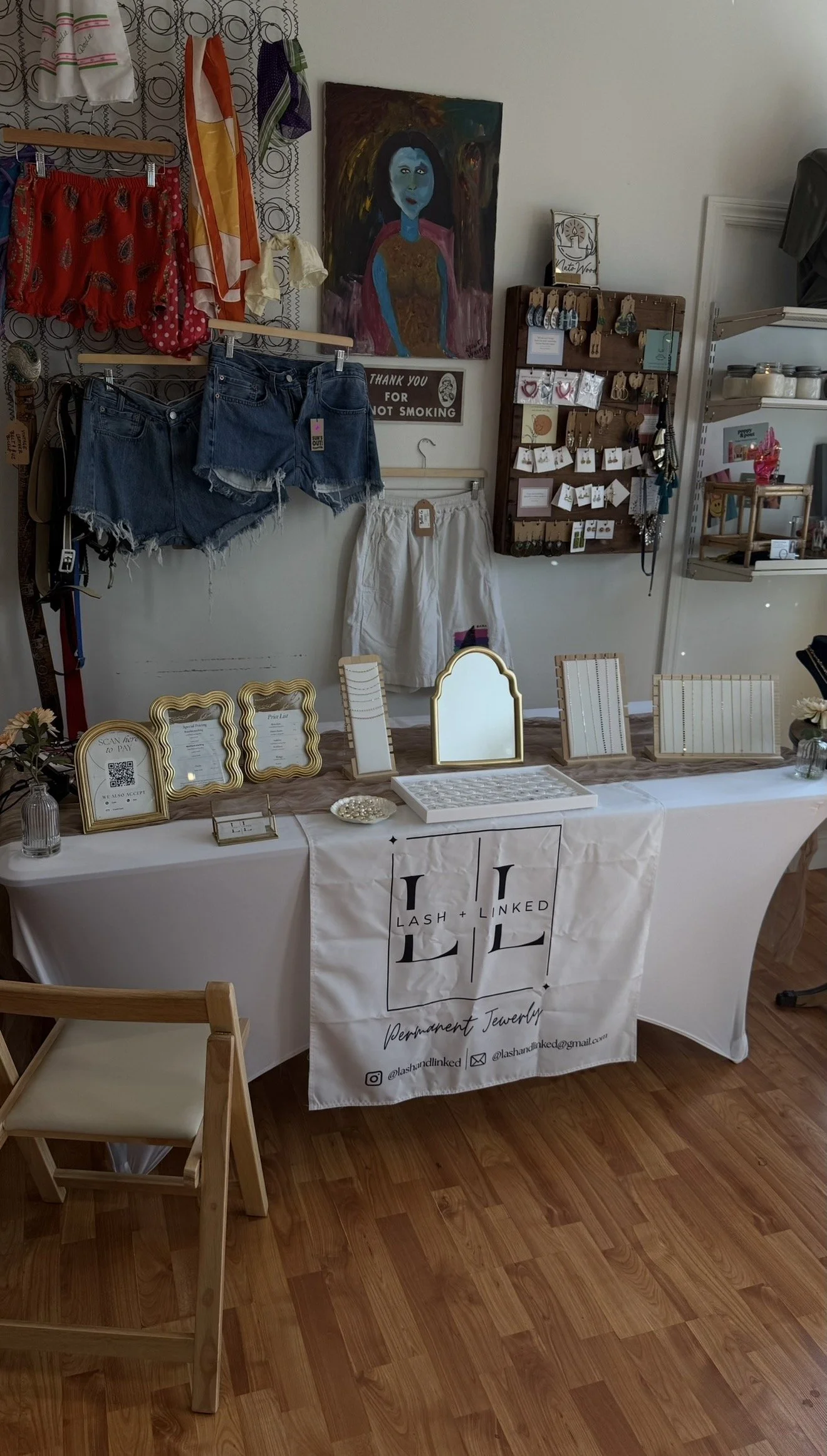 small business/ boutique pop up