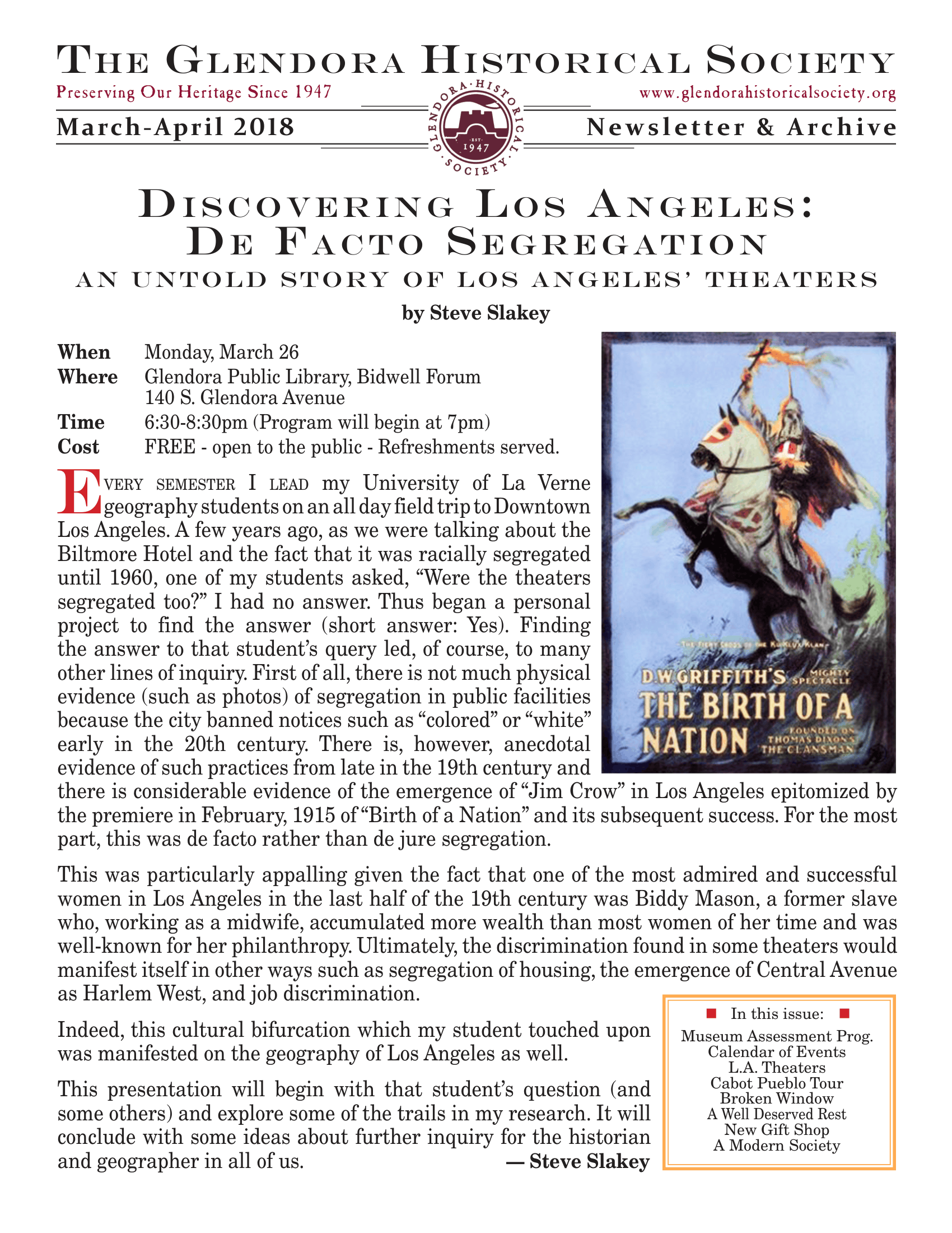 Discovering Los Angeles