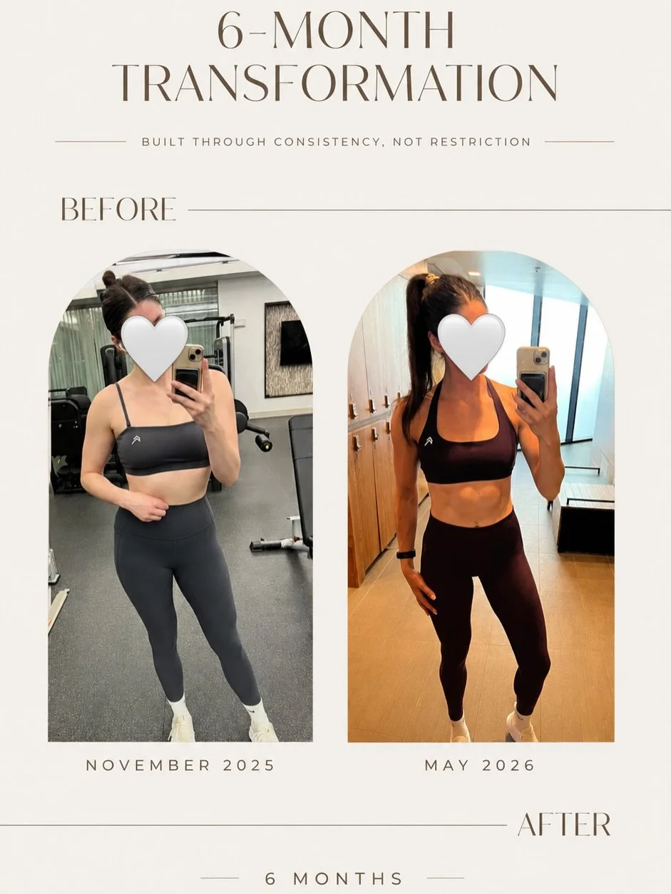 6-Month Transformation! I&rsquo;m extremely proud of her transformation! She stuck to the plan and stayed consistent for the past 6 months!💕

This didn&rsquo;t happen because of a detox, a fat burner, or a &ldquo;perfect&rdquo; meal plan.

It happen