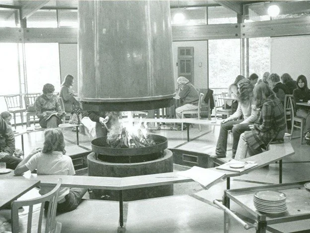 Interior photo of The Dining Hall at Emma Lake Art Campus