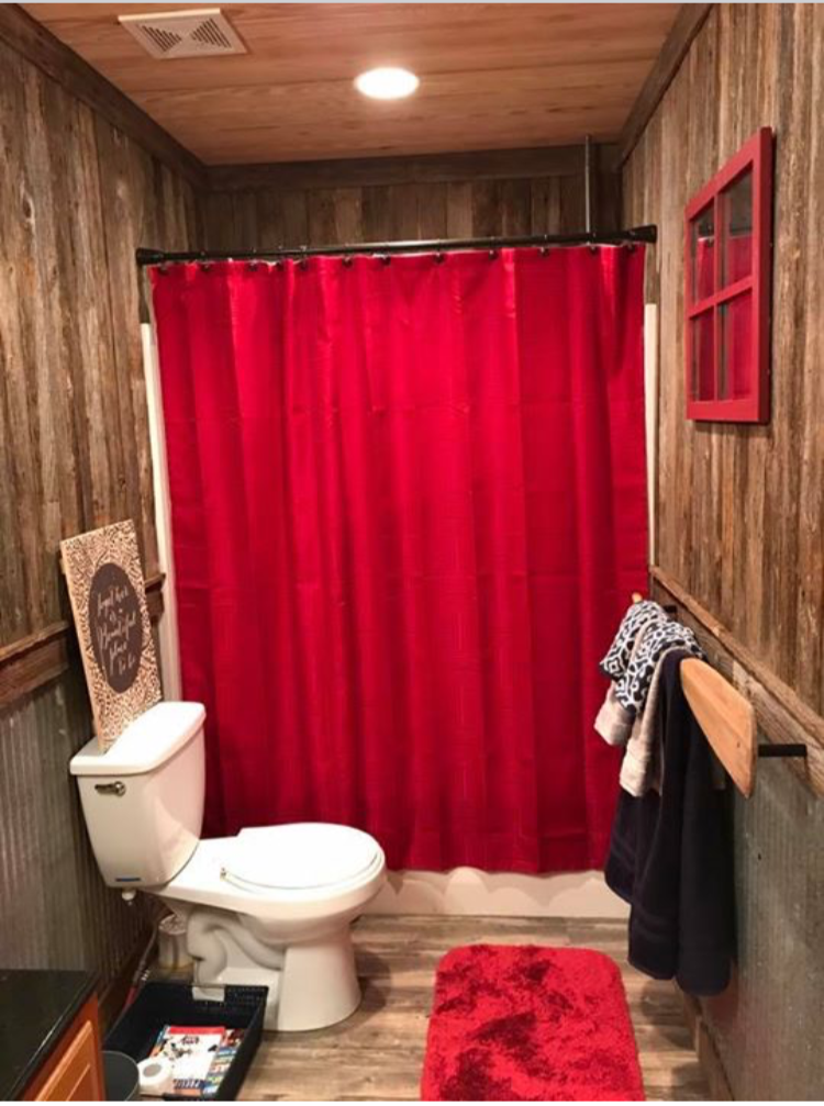 Custom Lake House Bathroom