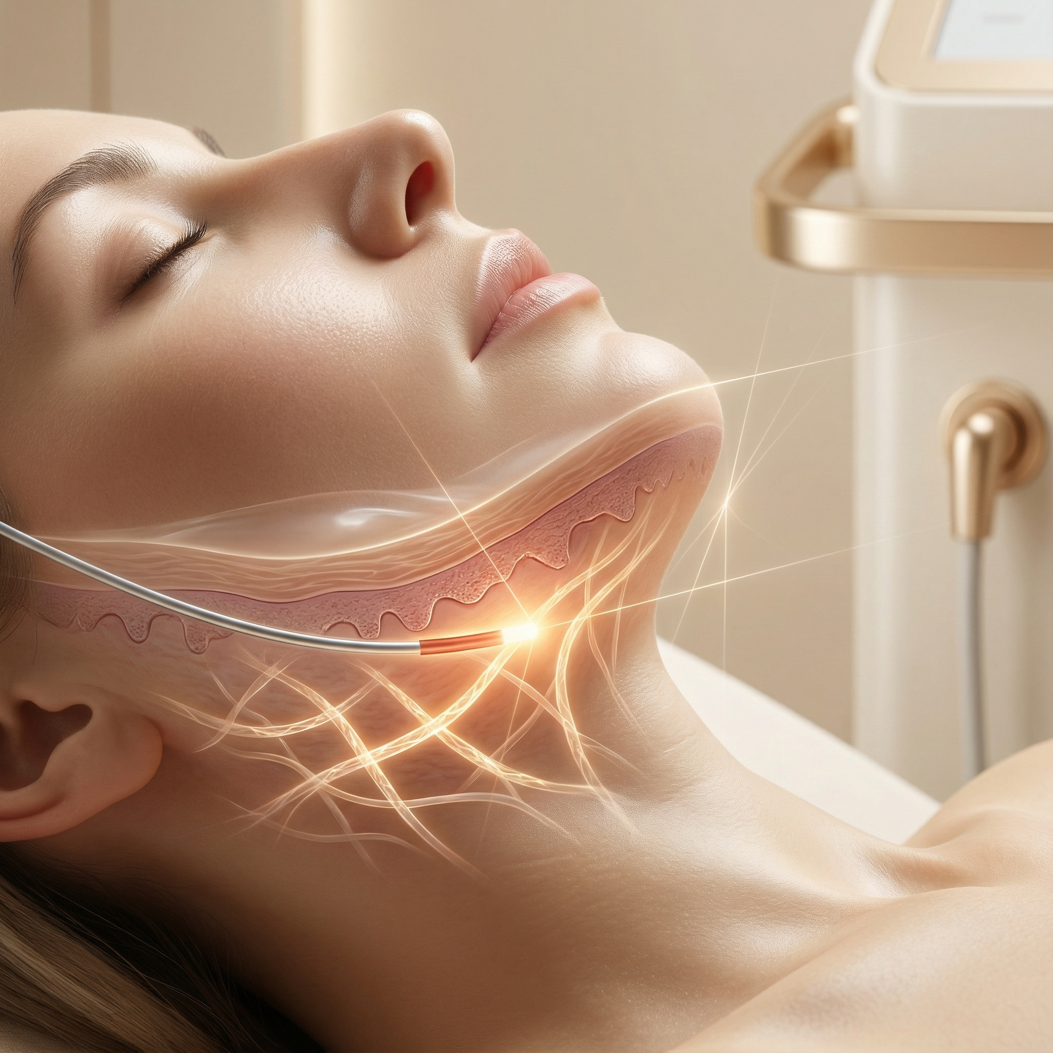 Endolift® 1 area ลำตัว ต้นแขน หน้าท้อง ต้นขา เข่า