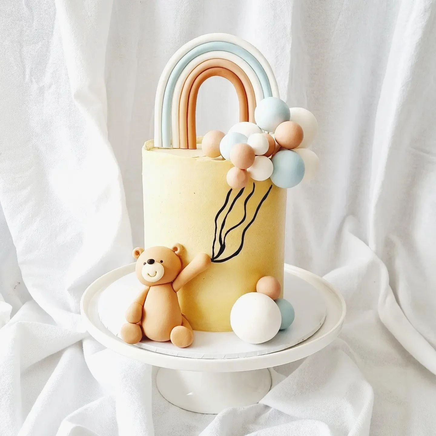 6" Baby Shower Cake 