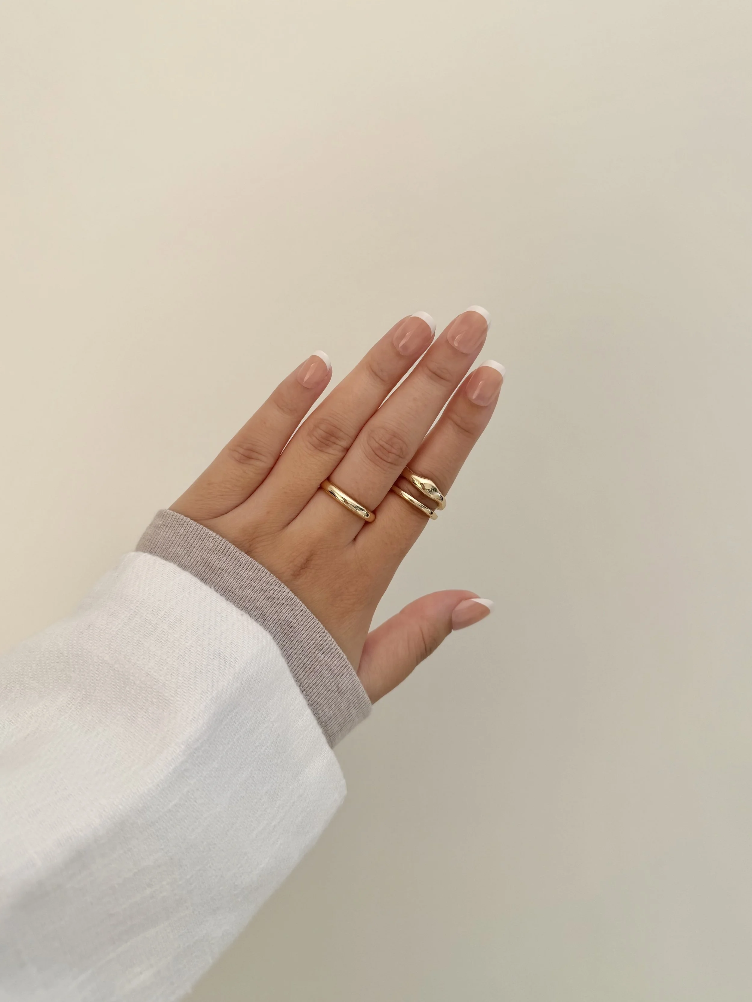 Short Frech tip (Gel)