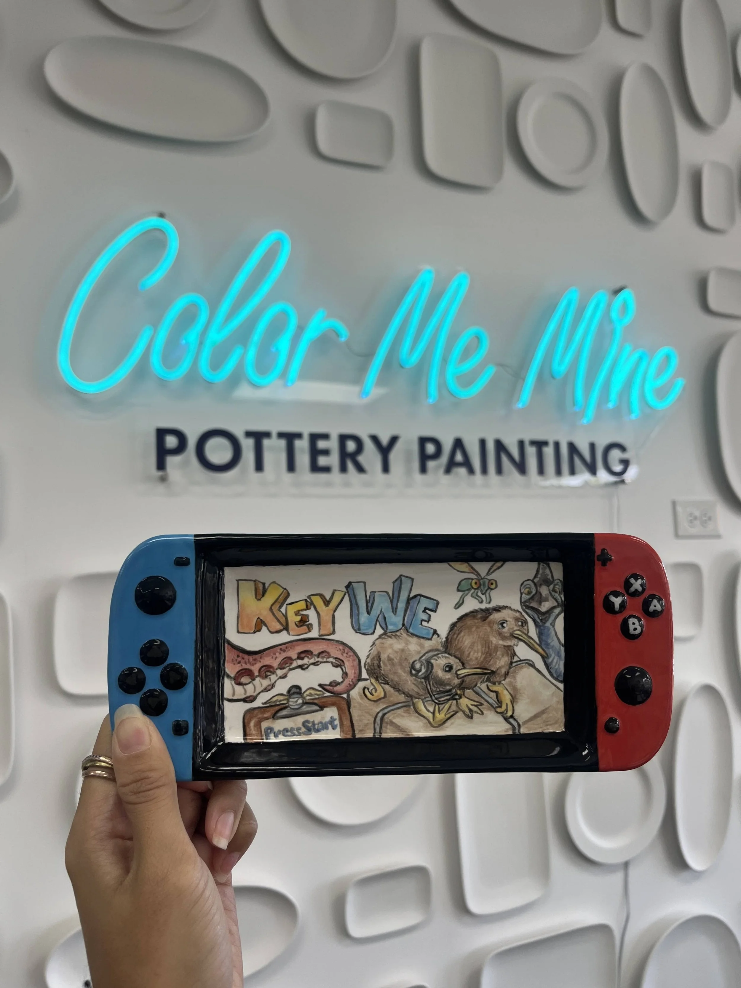   KeyWe  , Glaze on Pottery, 2024.