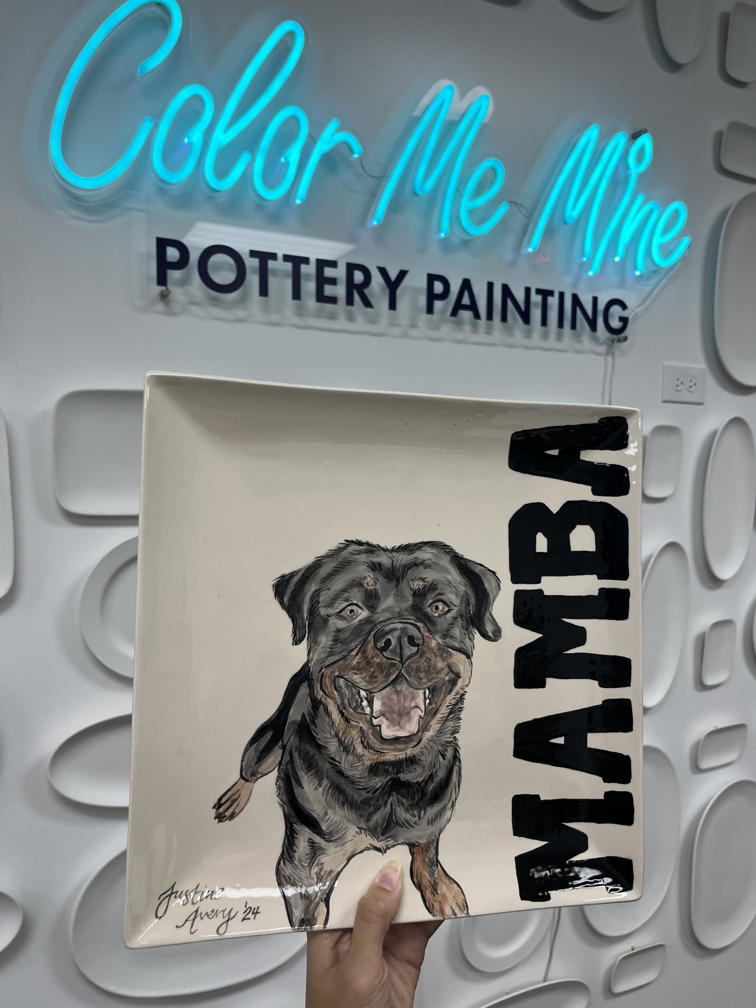   Mamba  , Glaze on Pottery, 2024.