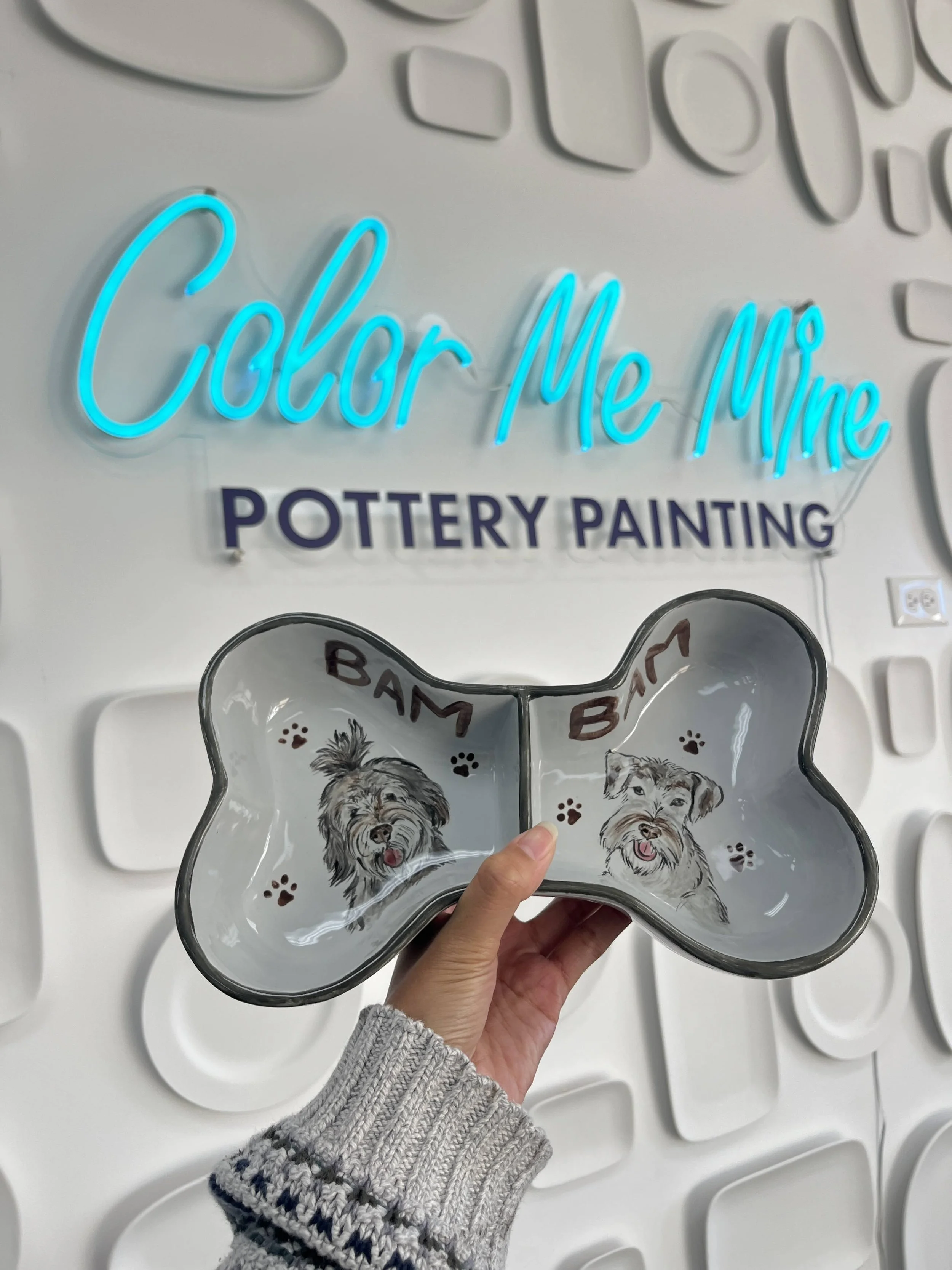   Bam Bam  , Glaze on Pottery, 2024.