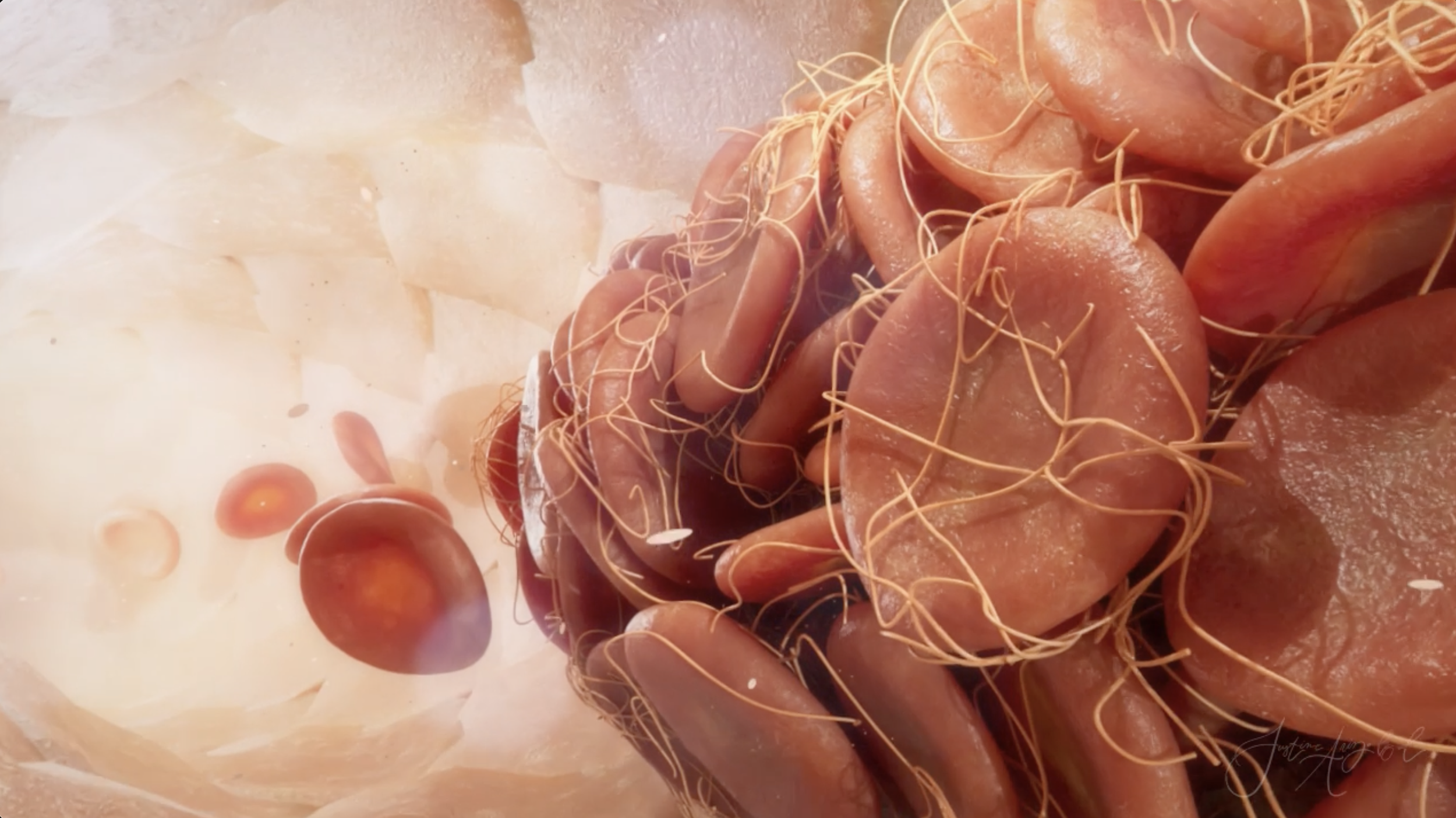   POV you're a red blood cell   Cinema 4D Redshift, Adobe After Effects, RedGiant, 2026.
 Click to watch video. 