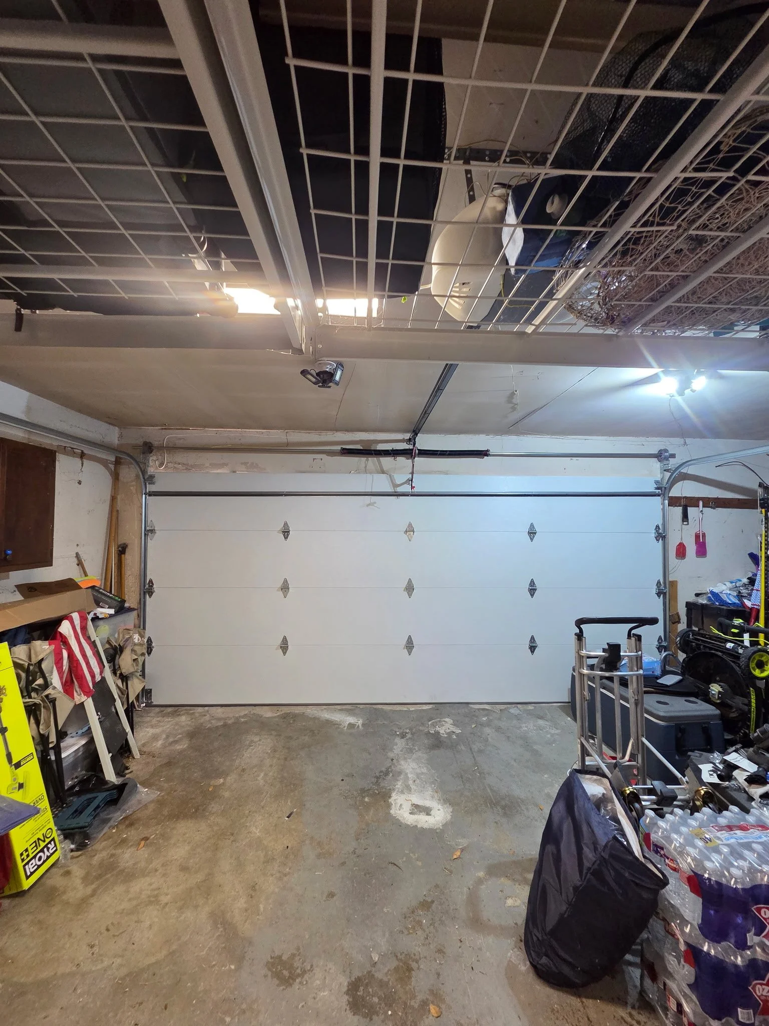 La porte texas steelback garage door upgrade