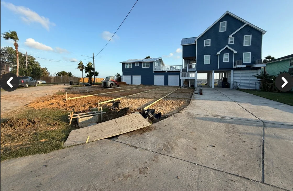 our team on a complete remodel. we put 5 new special order doors. and 5 new motors in san leon texas.