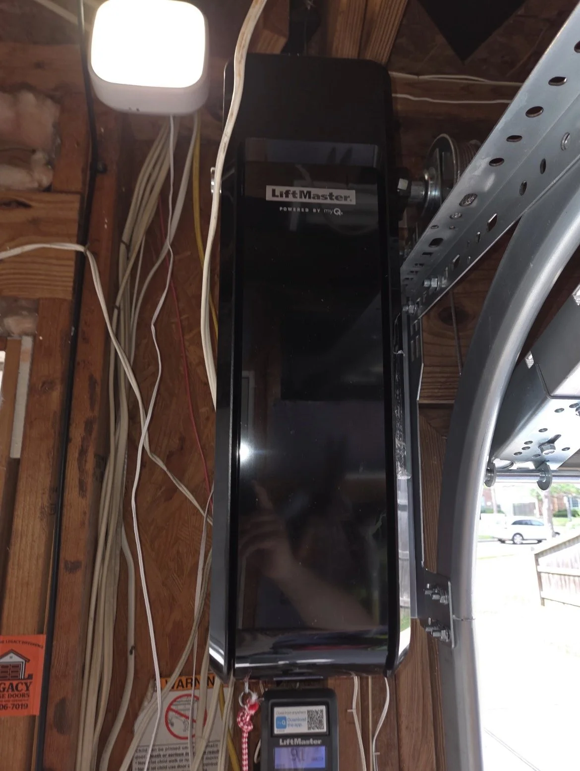 JACKSHAFT LIFTMASTER OPENER IN PEARLAND TEXAS