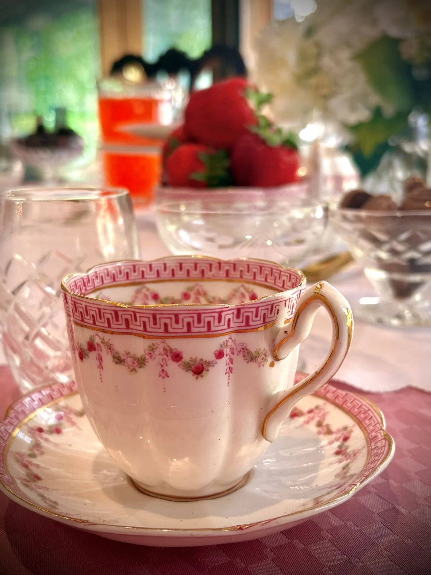 An Easy Strawberry Gathering (With Vintage Charm)