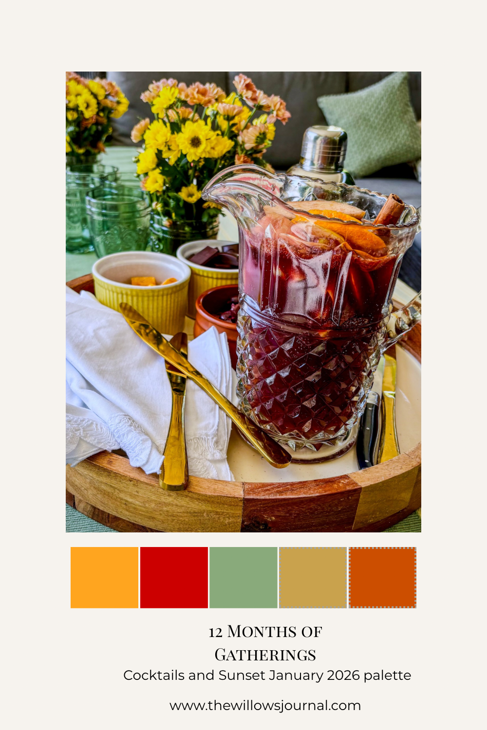 Printable Checklist: Summer Sunset‑Inspired Cocktail Party