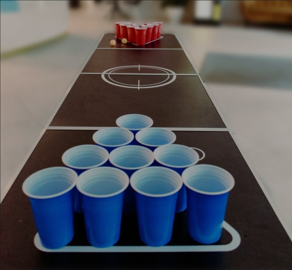 beer pong tables