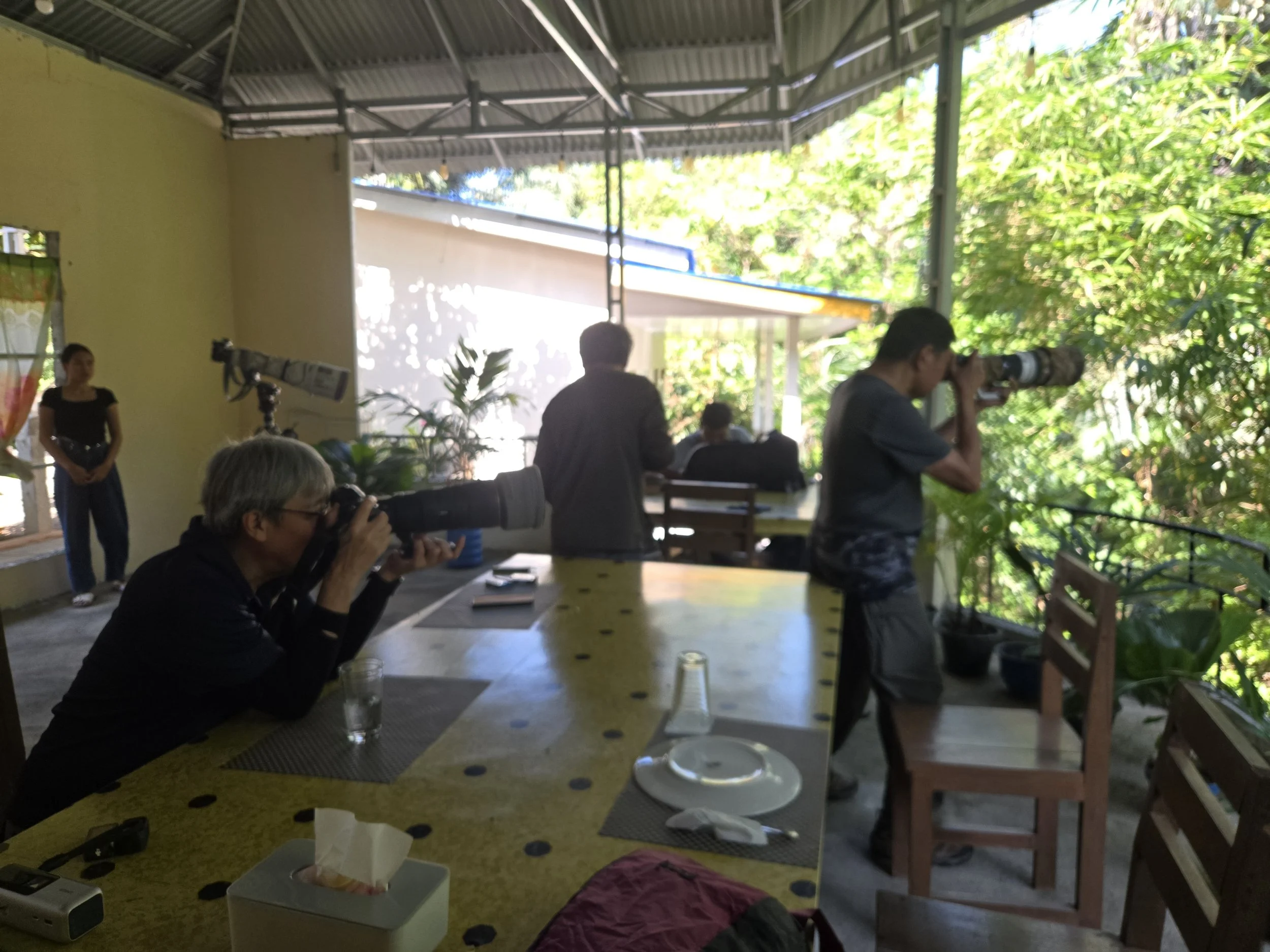 Shooting even during lunch