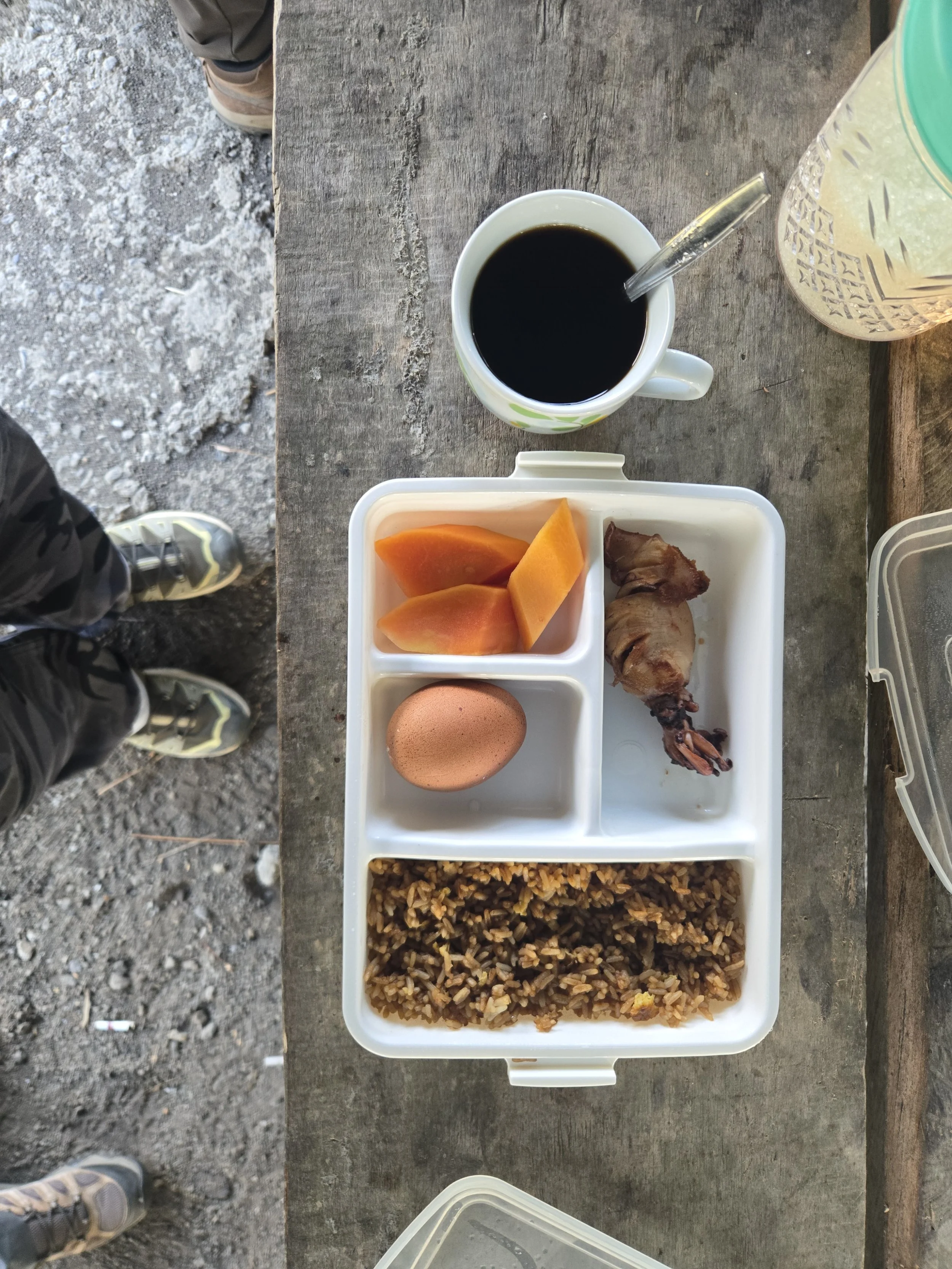 Heavy breakfast