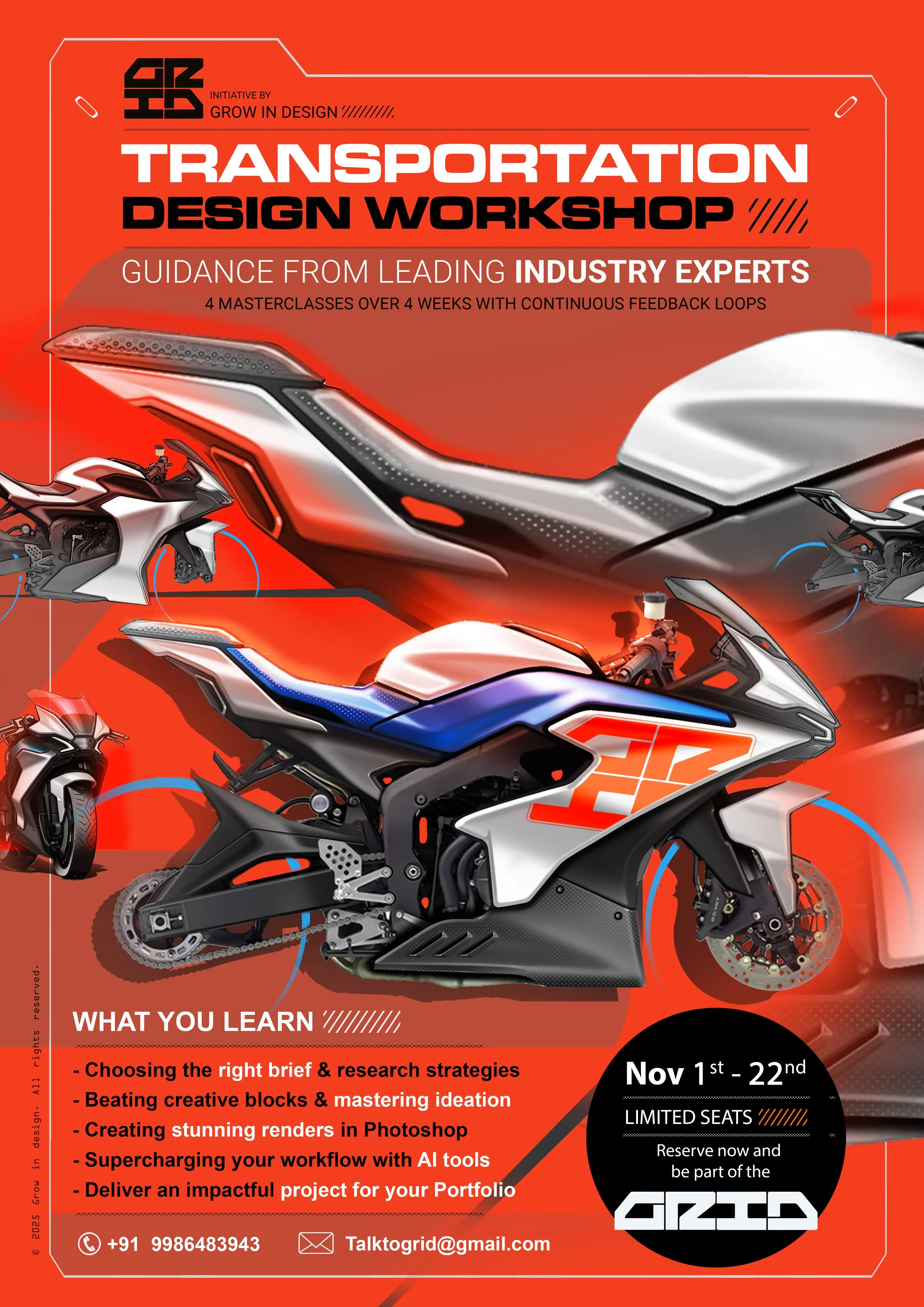 Motorcycle design workshop