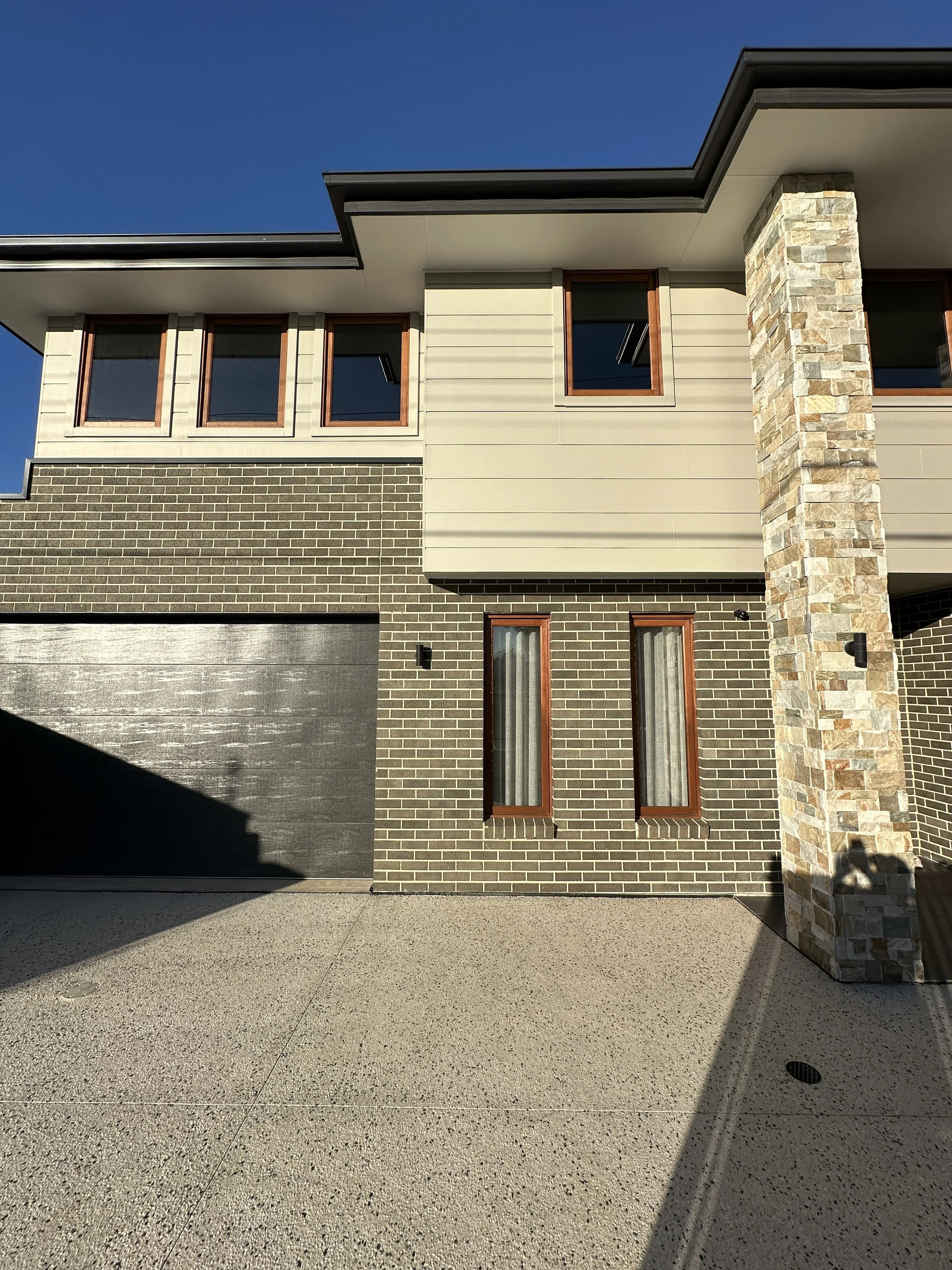 Dark Tint Adelaide, 2 story house. 