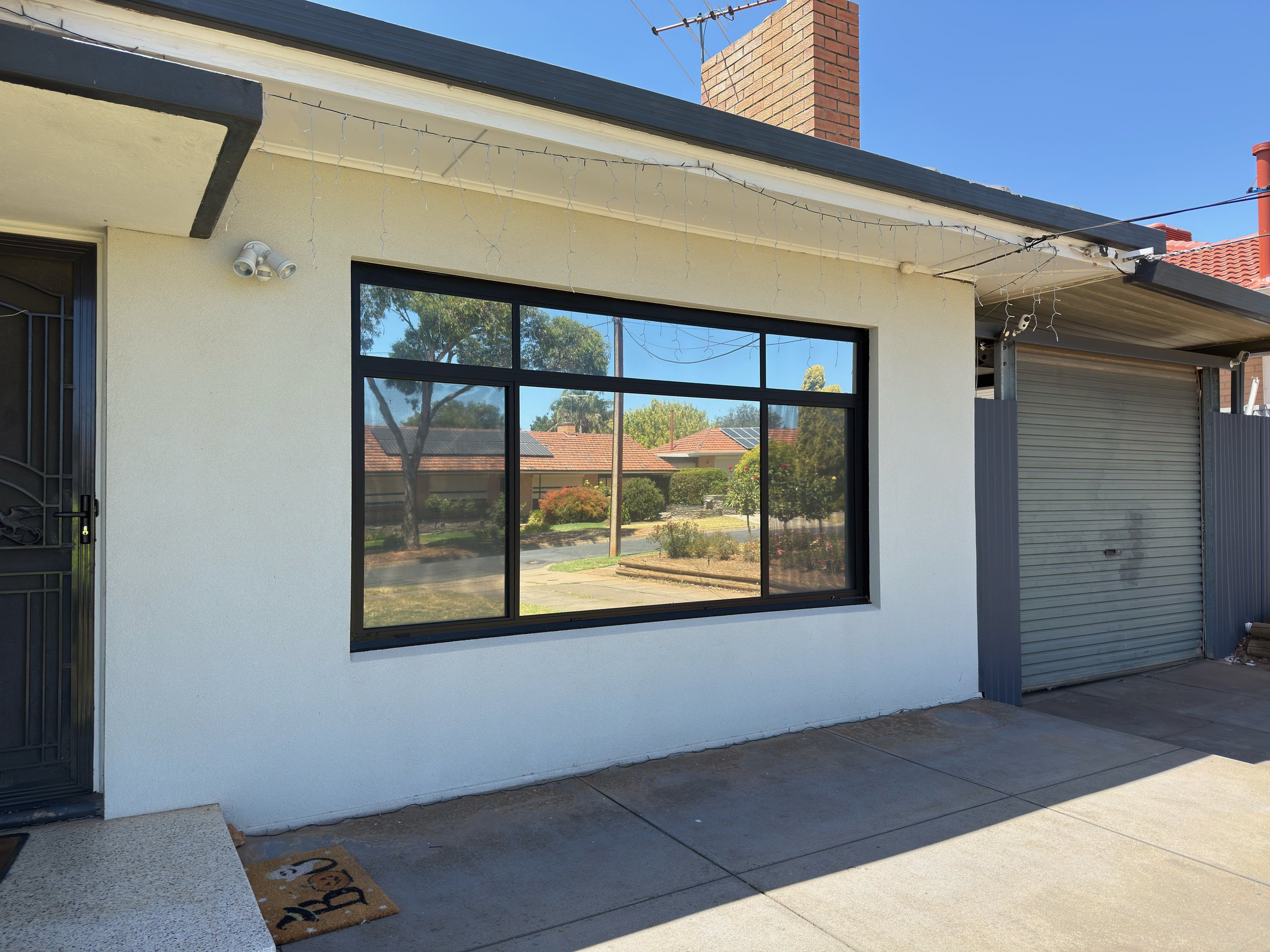 Adelaide home, North Eastern Suburbs tinted with silver tint.