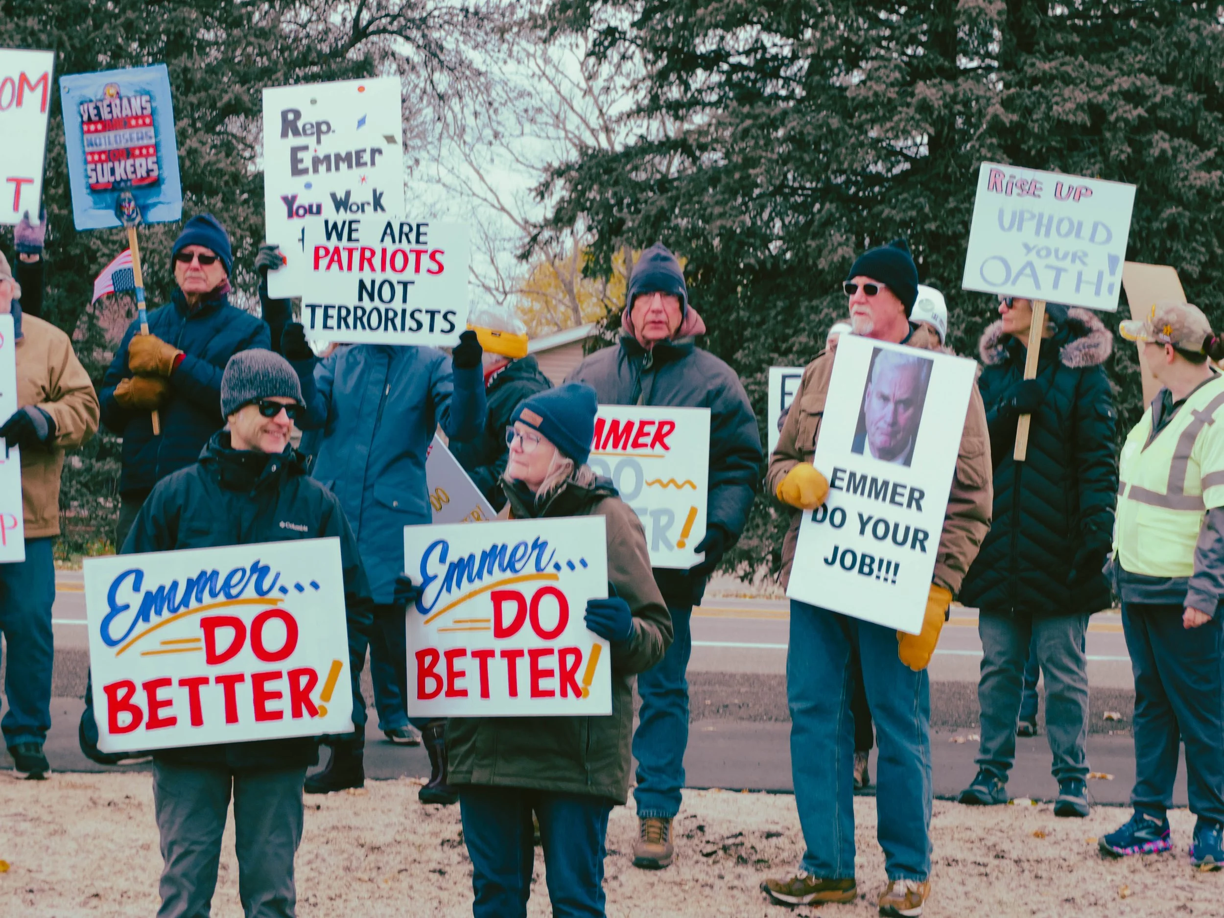 Retire Emmer Rally