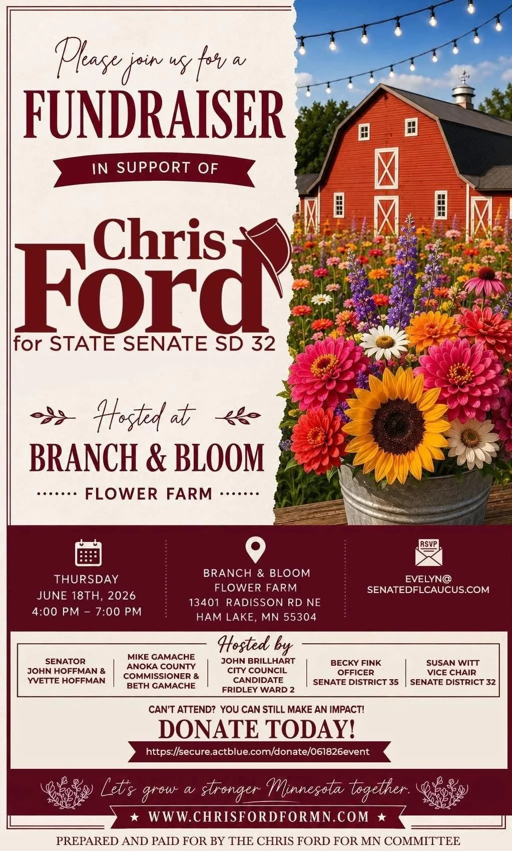 Fundraiser: Chris Ford for SD32