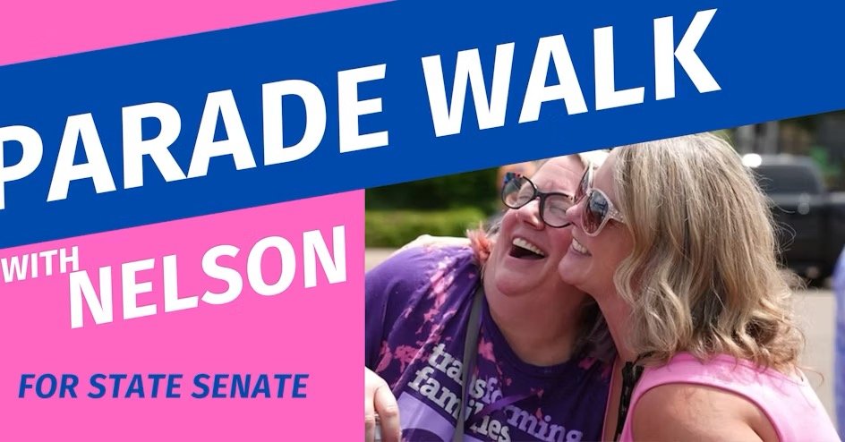 Coon Rapids Parade Walk with Ang Nelson for Senate!&nbsp;