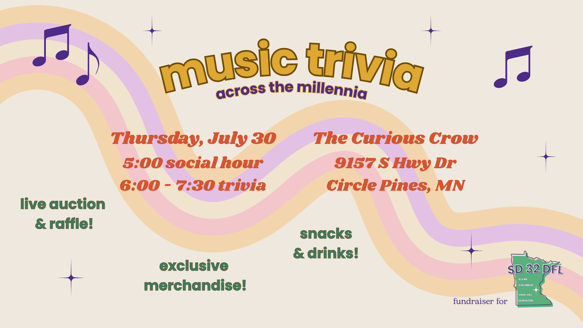 SD32 Music Trivia Fundraiser!