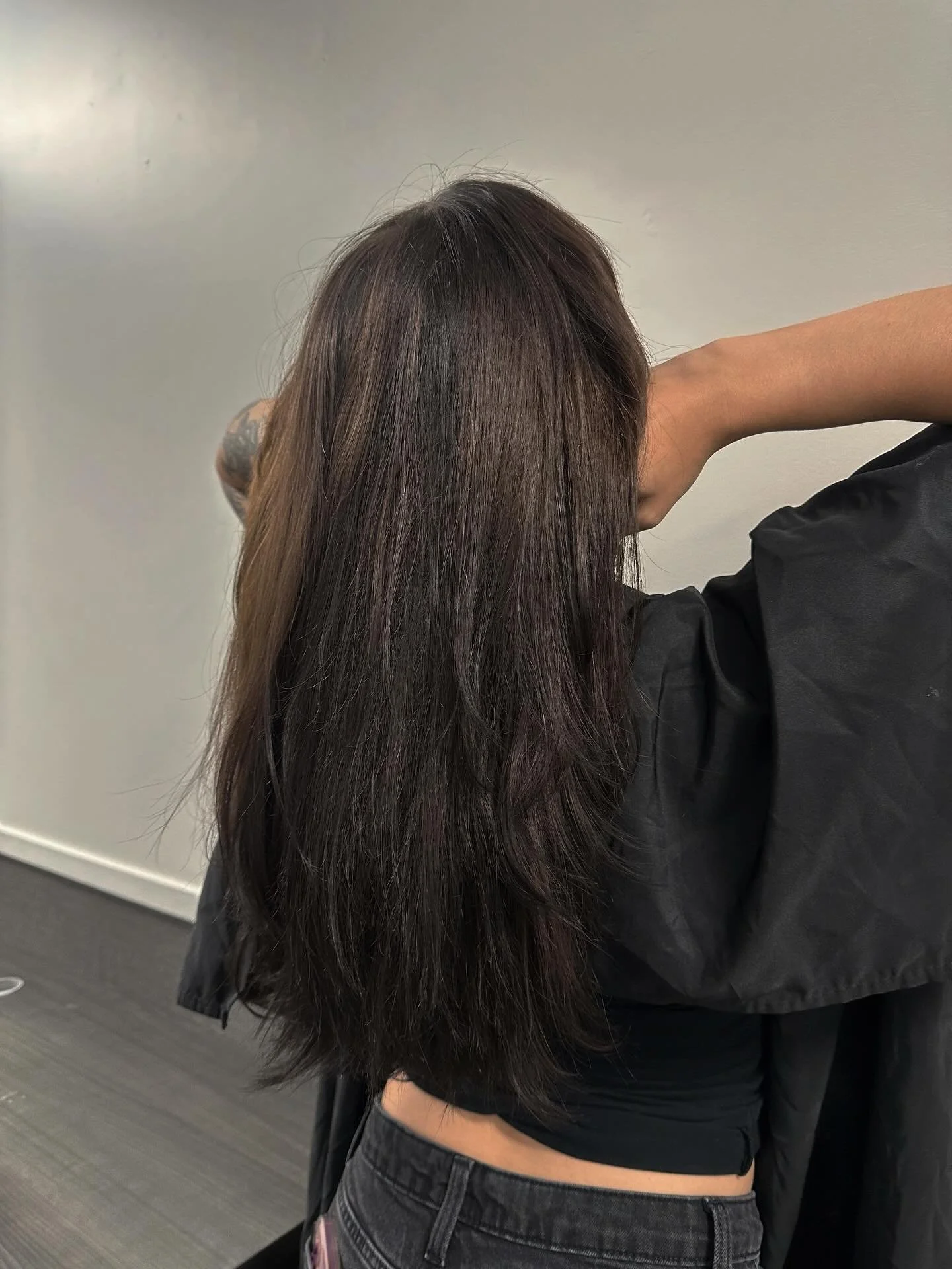 Some layers for Kylie today ✨ ✂️