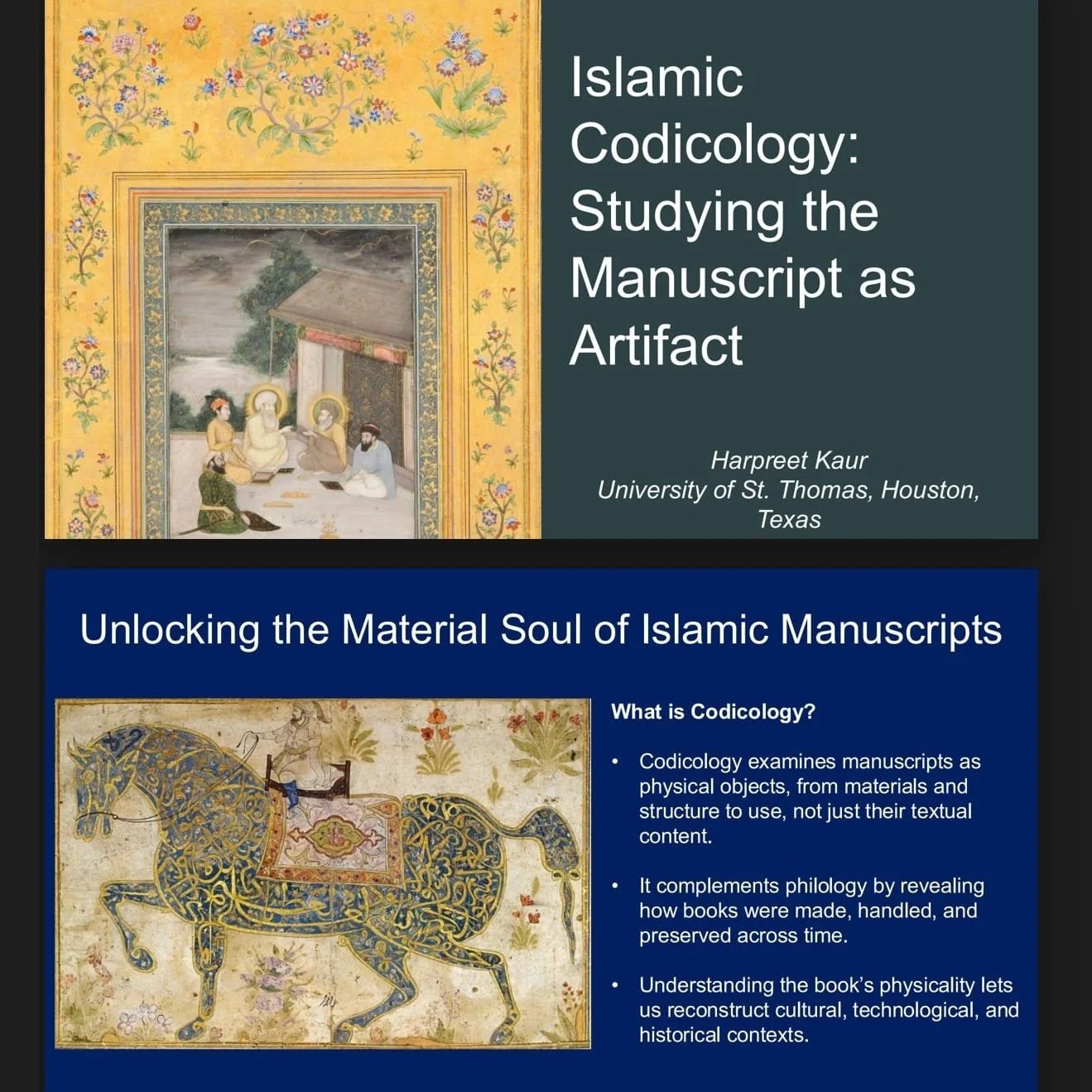 Islamic Codicology: Studying the Manuscript as Artifact