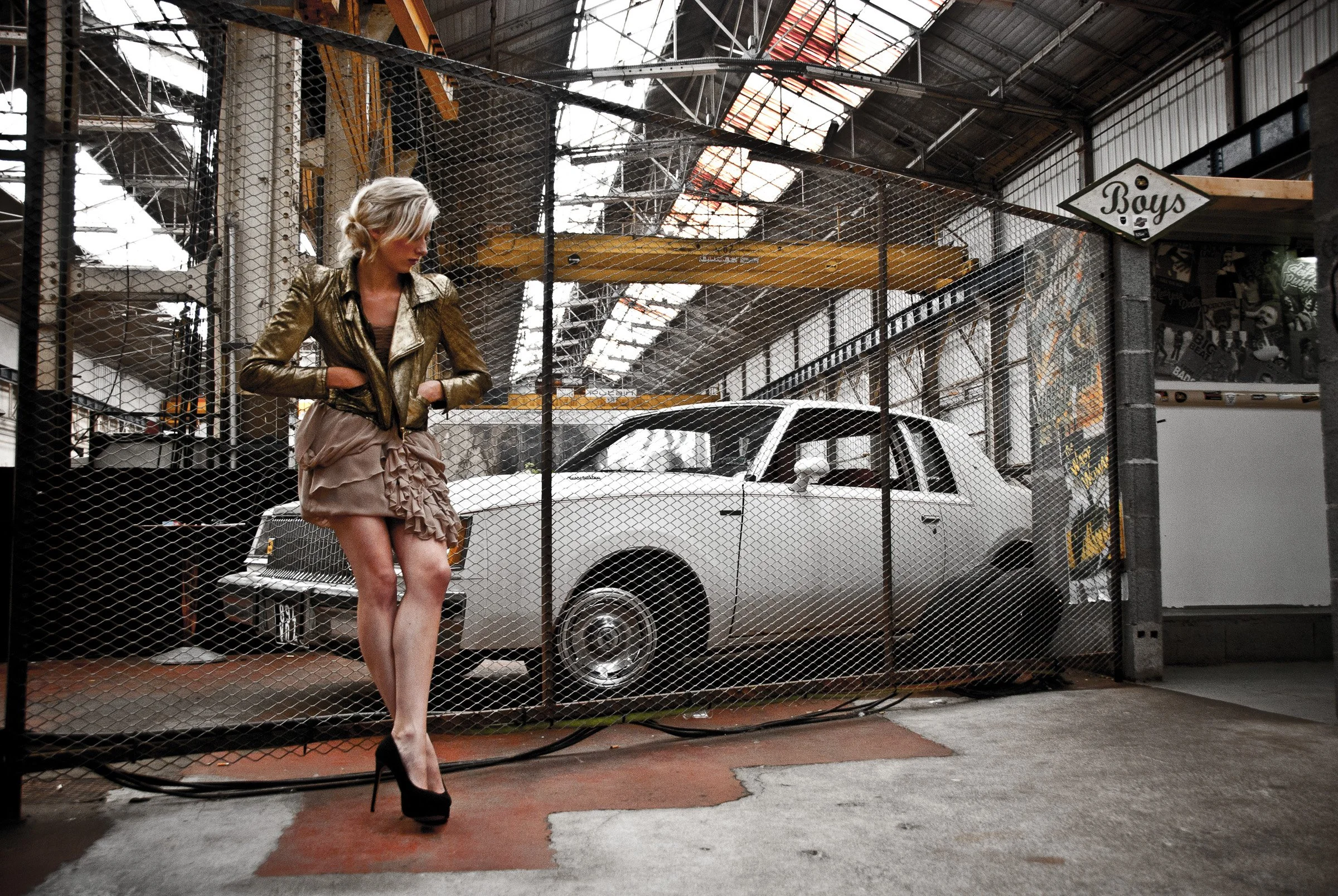 Dans les décors - Expérimentation photographique