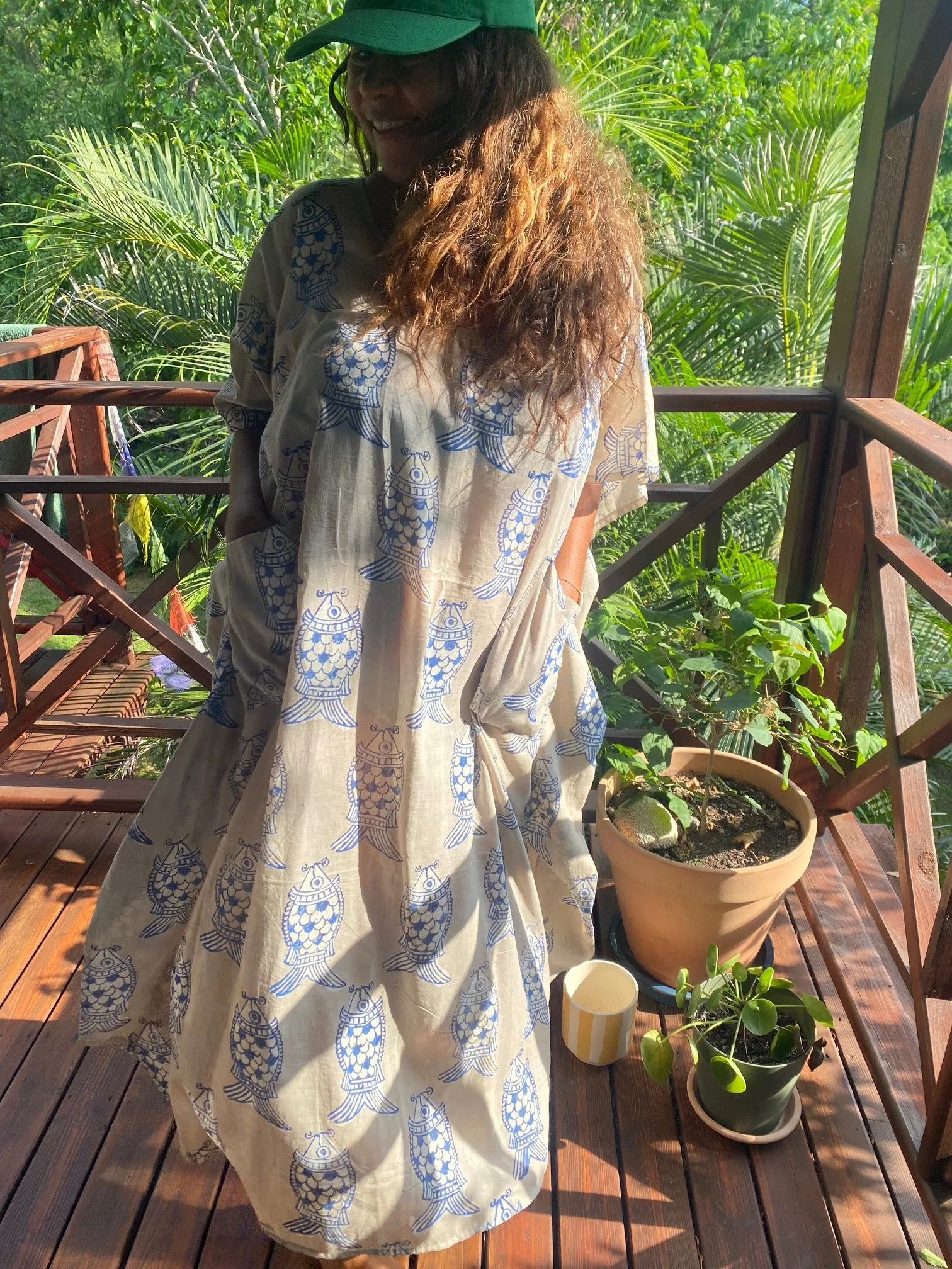 Caftan Poisson la Béké