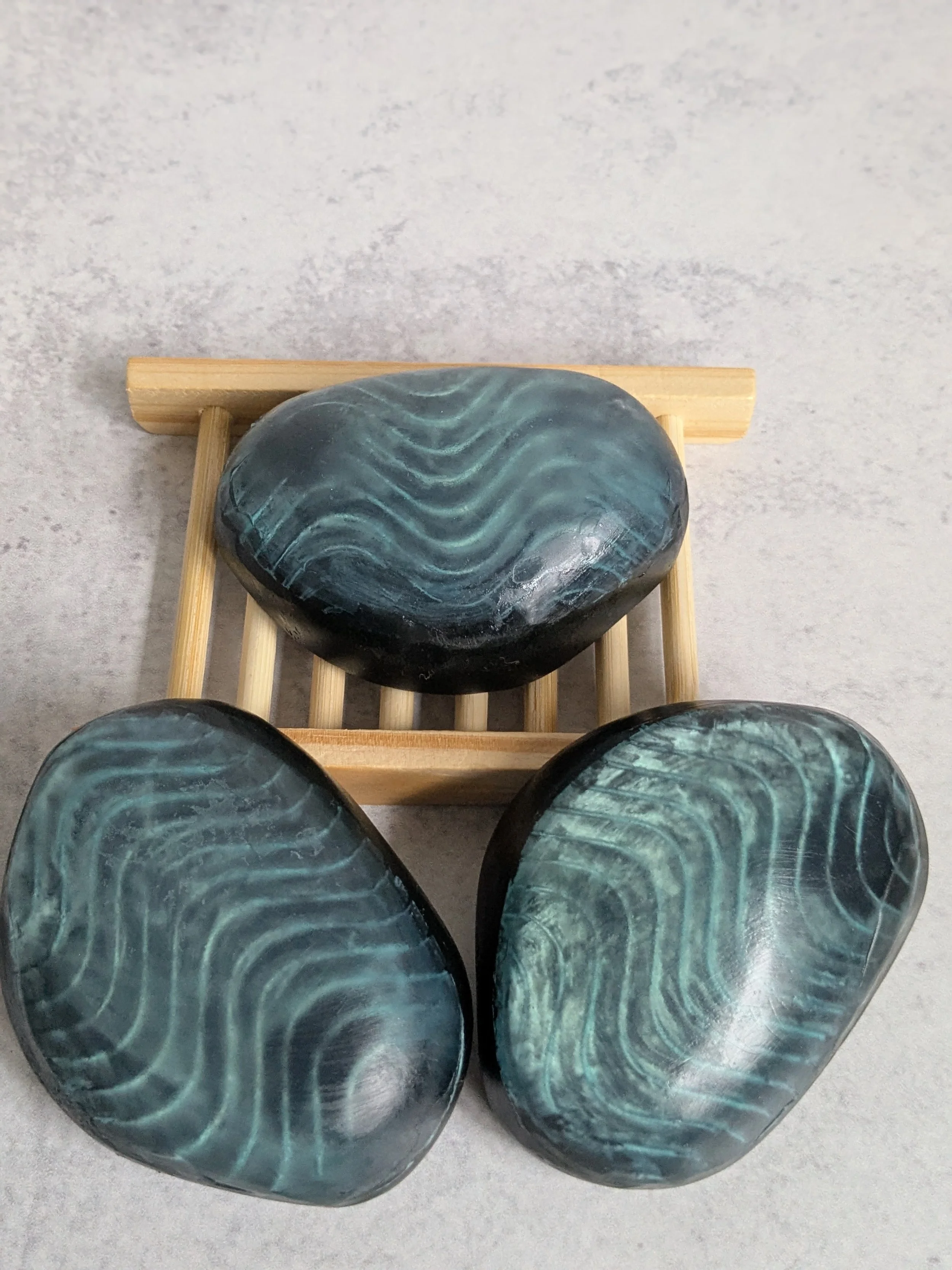 Ripples encapsulated in stone. The flowing river itself. Limnion methodology.