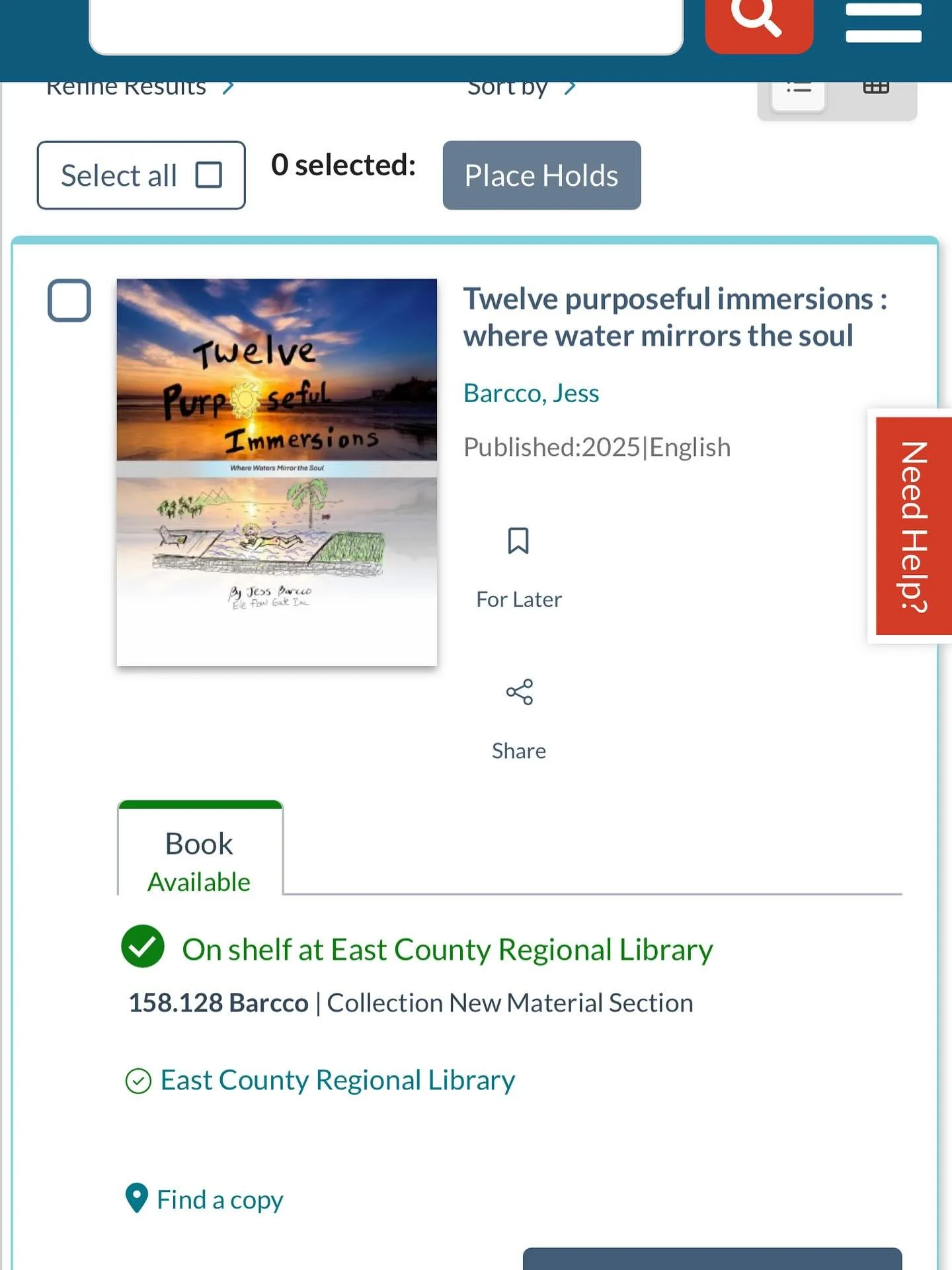 Now available for the community! Fort Myers library 📚