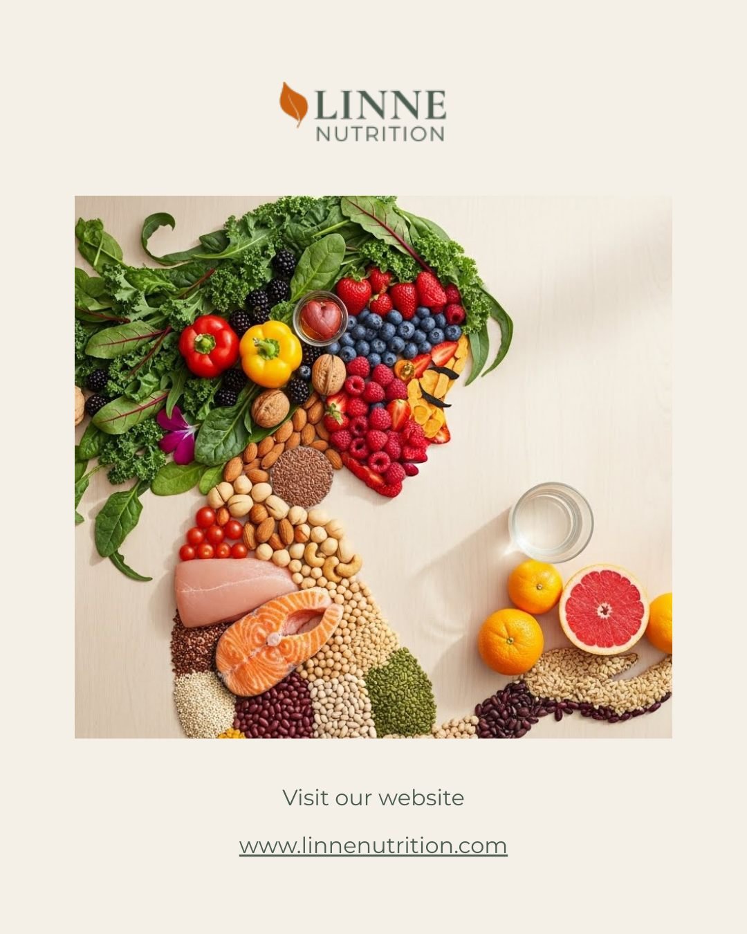 www.linnenutrition.com
www.linnenutrition.com/free-meal-plan

Menopause &amp; Midlife Nutrition
Helping women 40+ regain energy &amp; confidence
Simple food. Smart habits.