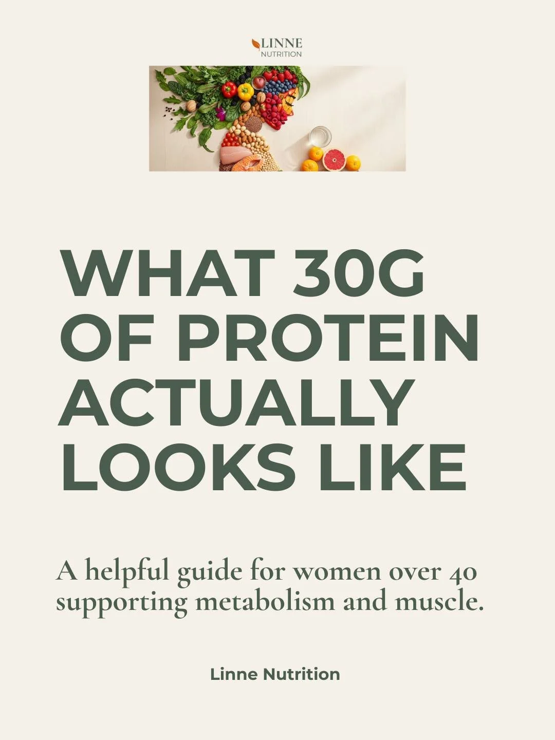 &ldquo;This is what 30g of protein actually looks like&hellip;&rdquo;

If you&rsquo;re not seeing results&hellip; this might be why.

Most women over 40 are not eating enough protein. And it makes fat loss harder than it needs to be. Because protein 