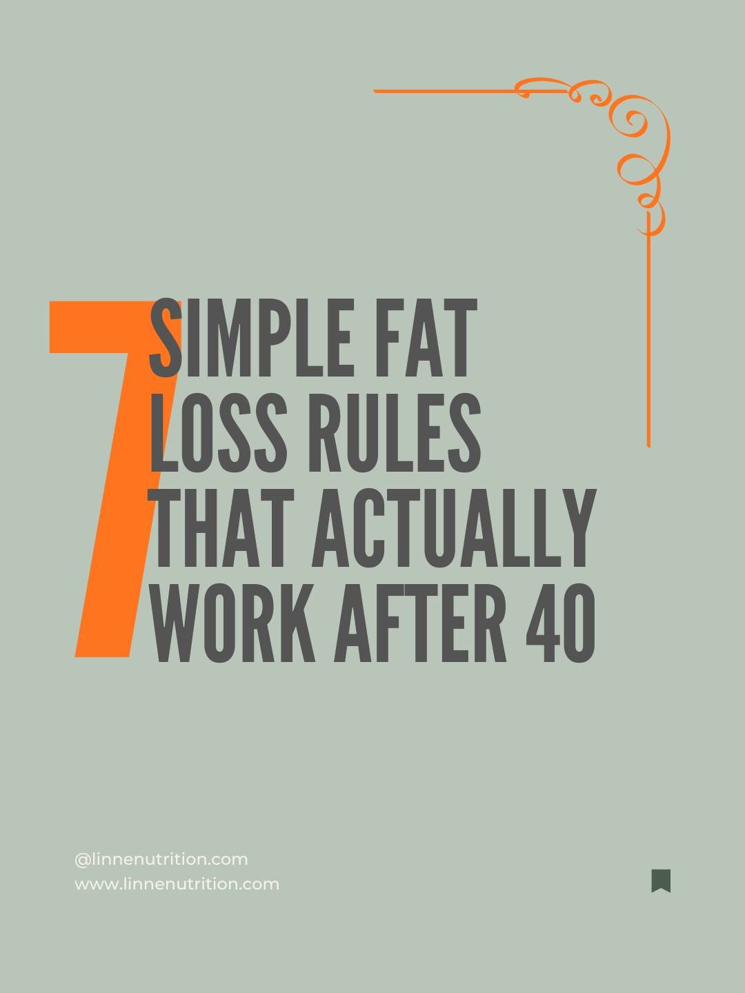 Fat loss after 40 doesn&rsquo;t need to be complicated.

But it does need to be different.

Because the things that used to work, eating less, doing more cardio, pushing harder, often stop working in midlife.
And that&rsquo;s where frustration starts