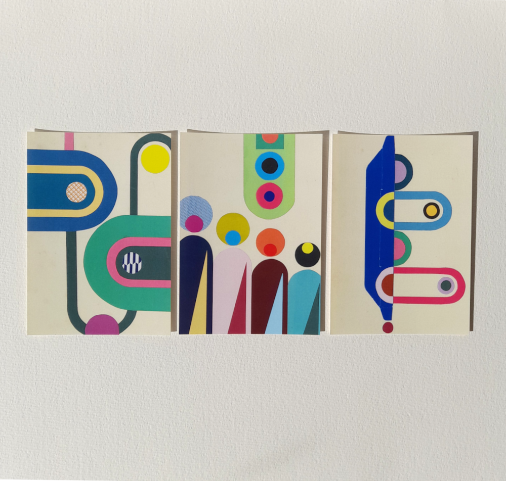 Postcards - Book Pages Set 1