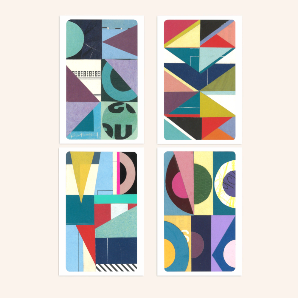 Postcards - Train Tickets set 3