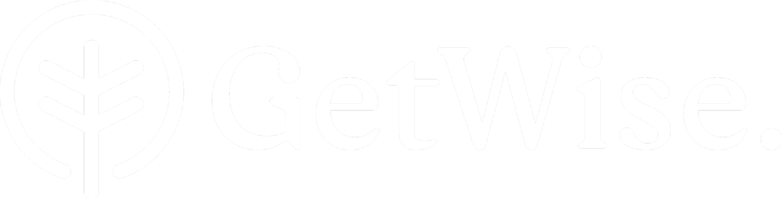 The GetWise logo with a stylized tree icon and the text 'GetWise' in white on a black background.