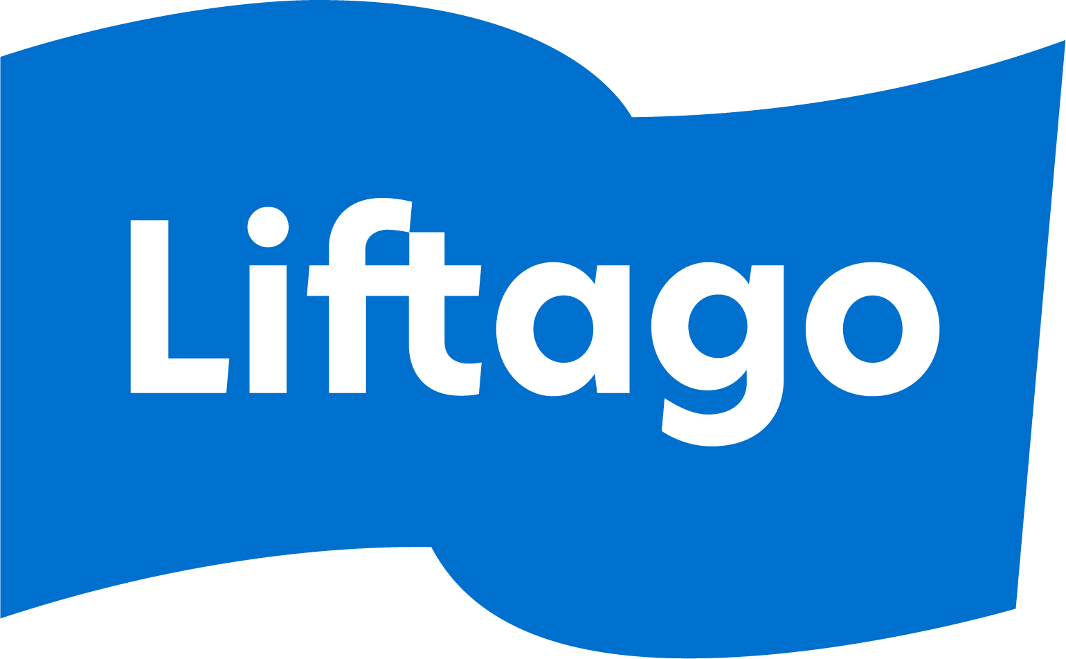 Blue Lurigo logo with white text