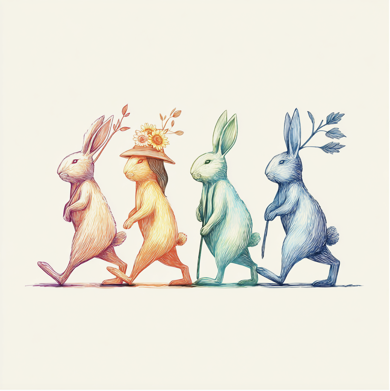 Häschen-Jahresreigen