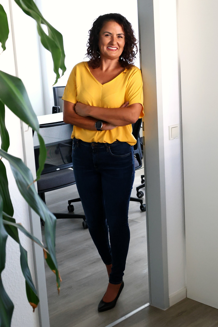 Audina Kamboua, Gründerin HiringLab