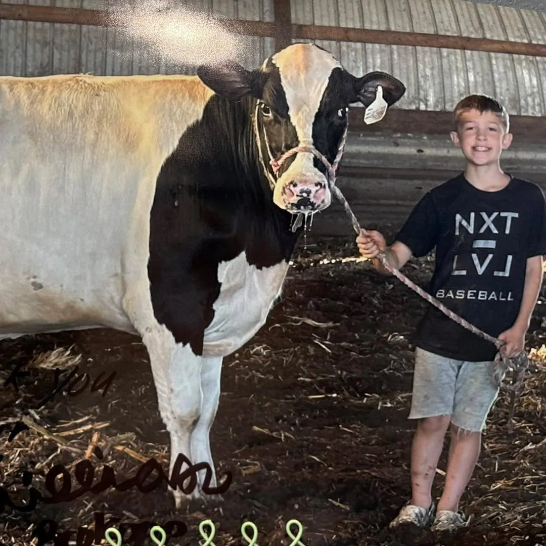 Absolutely nothing makes us prouder than being a part of supporting the next generation of farmers!  So excited to support our friends and neighbors-- William Brokopp, Logan Vondra, and Abigail Mueller this year and be a part of keeping our community