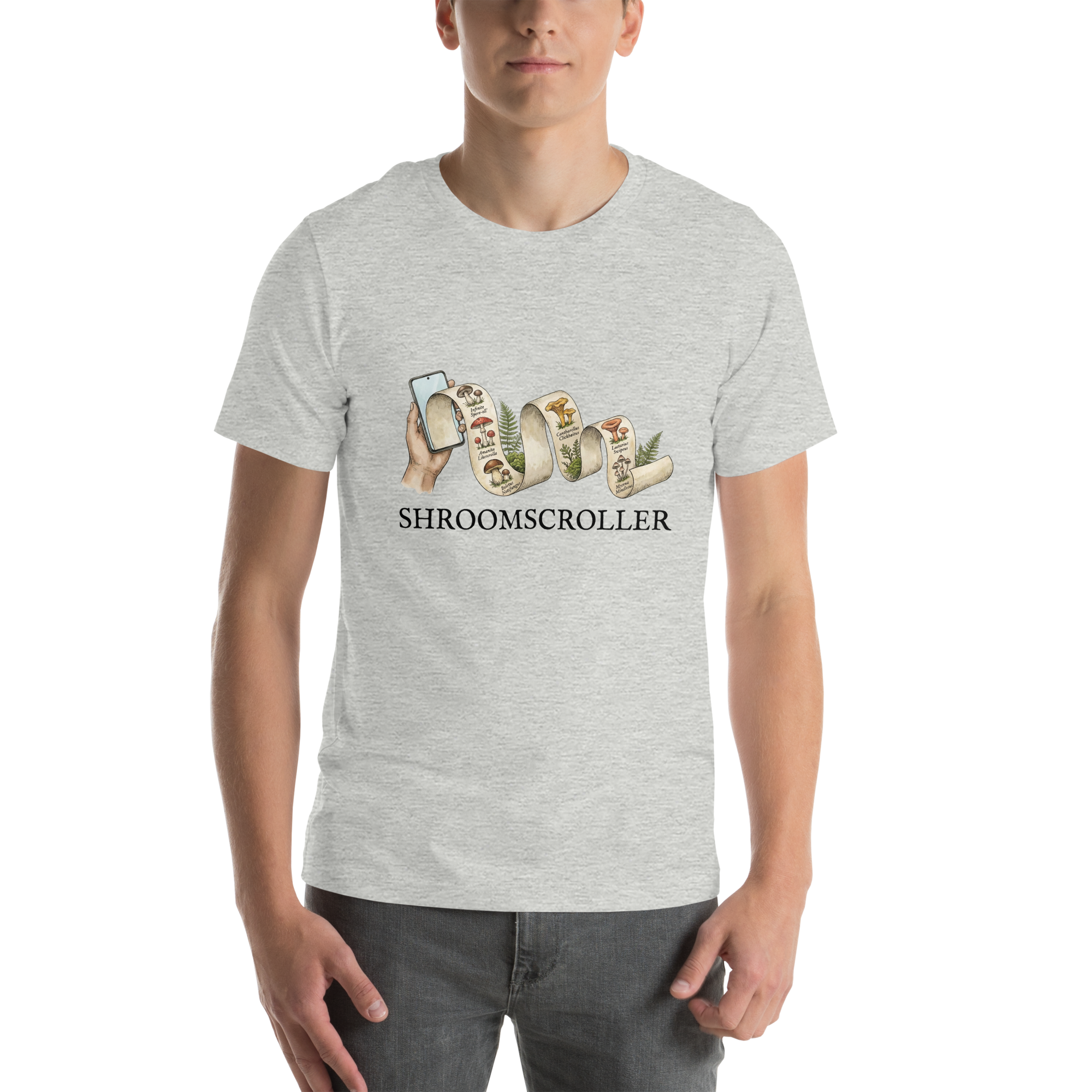 Shroomscroller Scroll Unisex t-shirt
