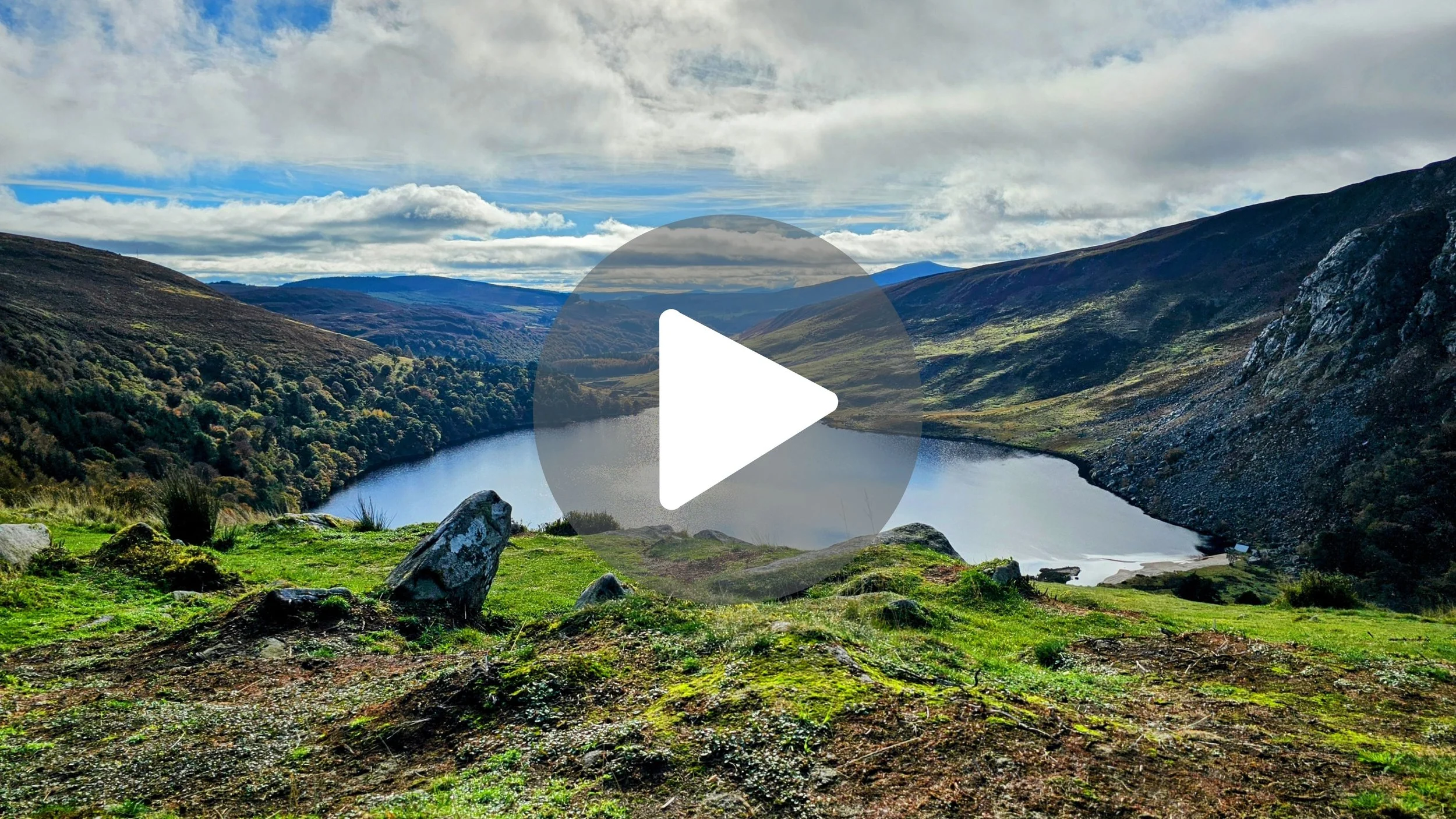 60 Seconds of Calm: Lough Tay Nature ASMR 🌬️🌿