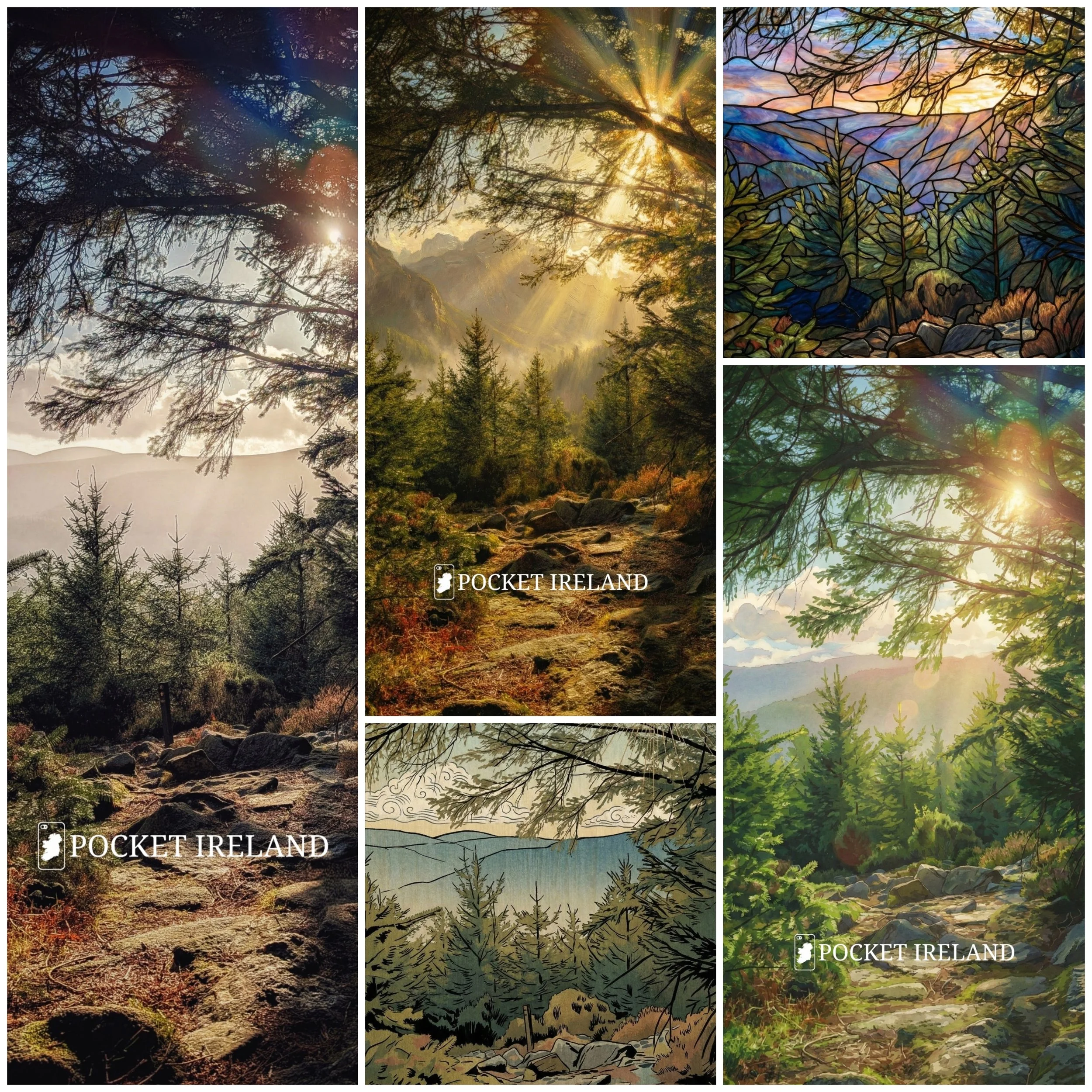 The Sunlight's Return – Digital Wallpaper Collection (no watermarks)