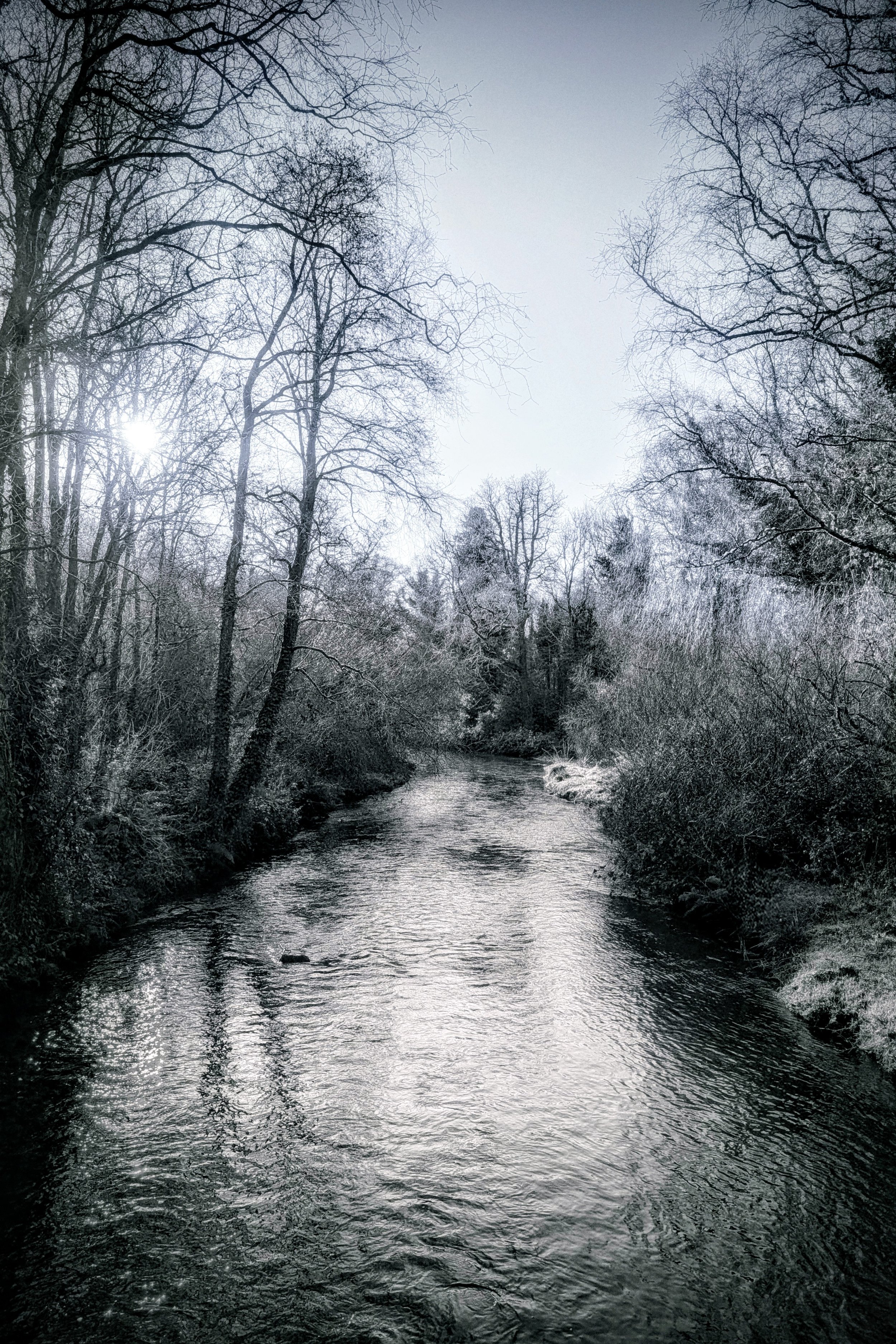 Winter Light At Tomnafinnoge