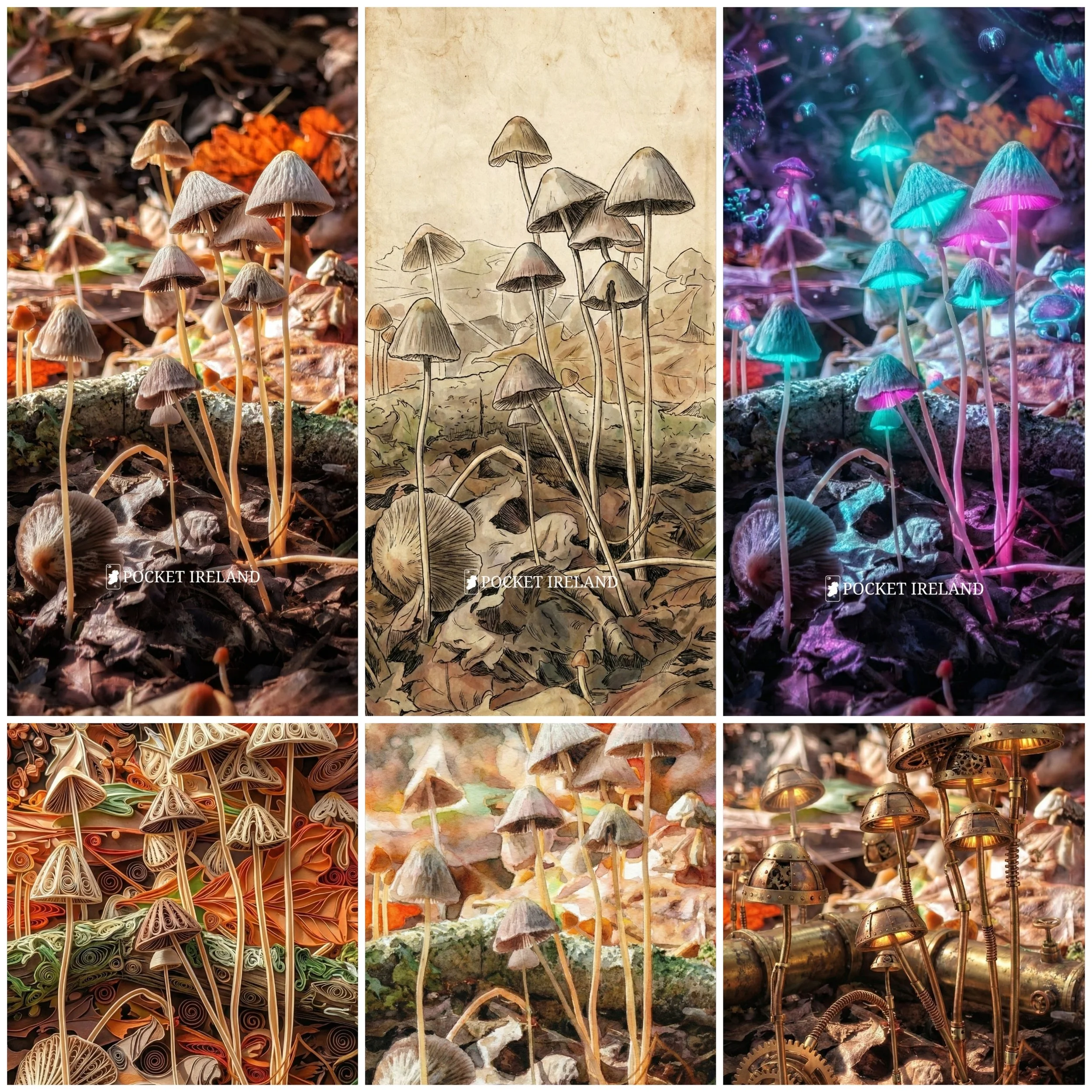 Autumn's Little Treasures – Digital Wallpaper Collection (no watermarks)