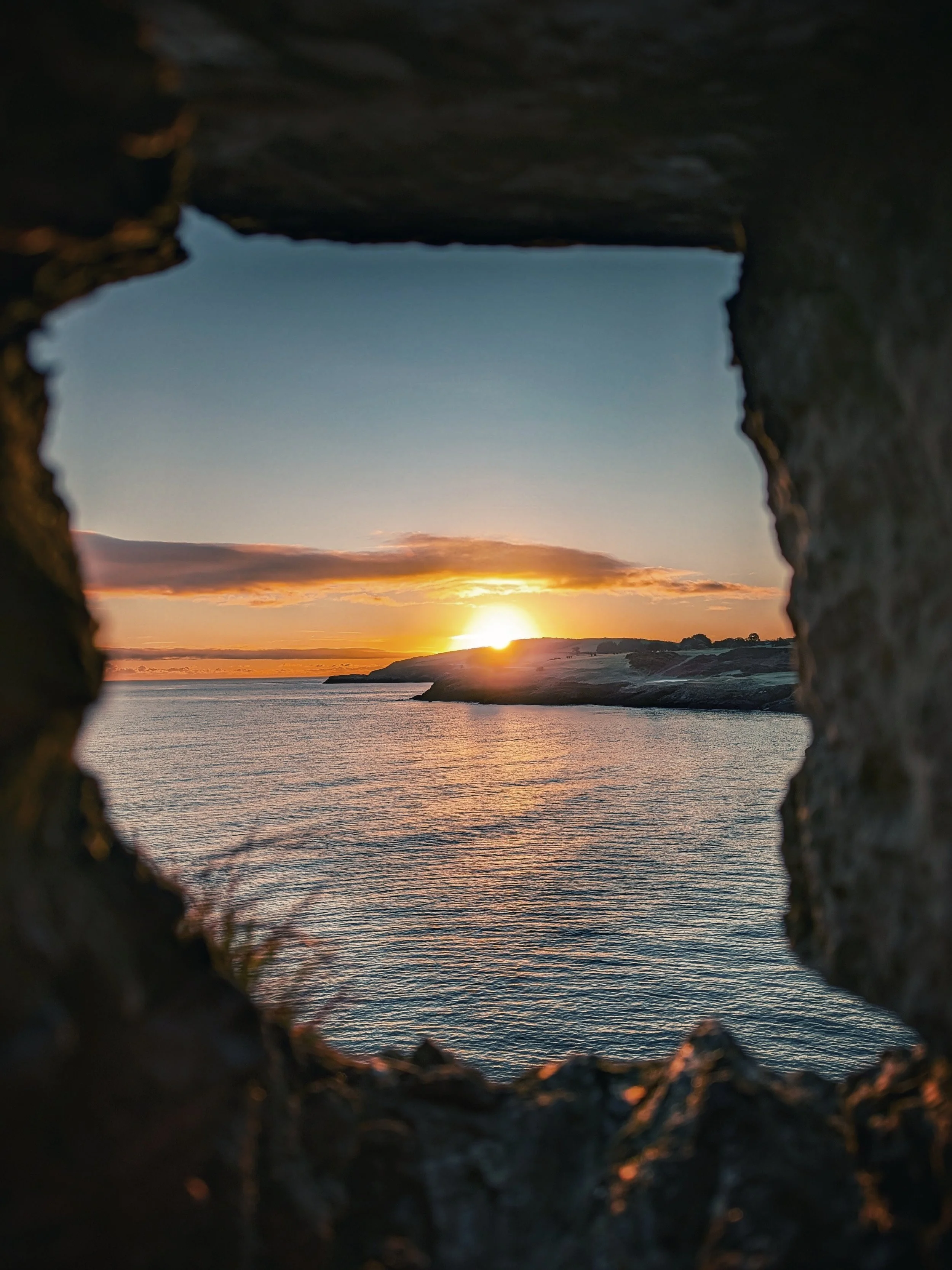 Framing the Wicklow Sunrise